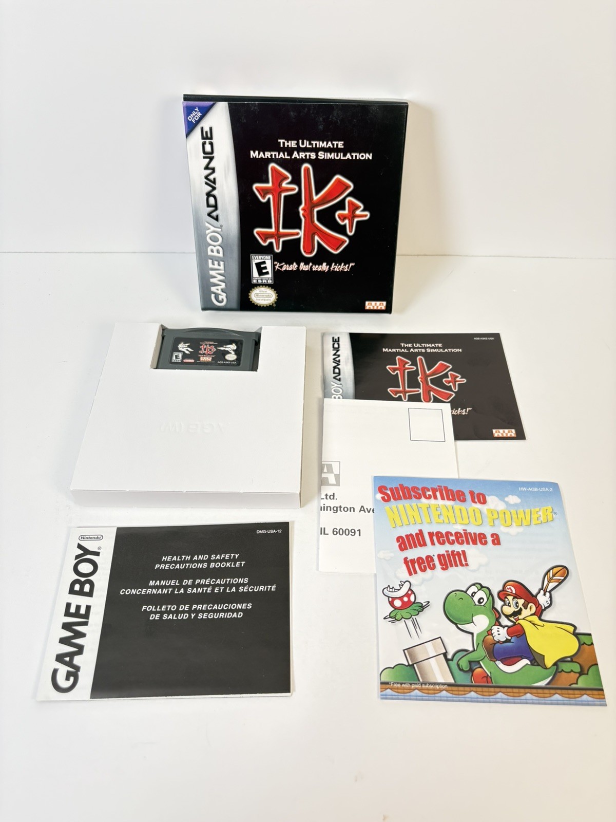 IK+: The Ultimate Martial Arts Simulator (GameBoy Advance GBA) 100% Complete! NM