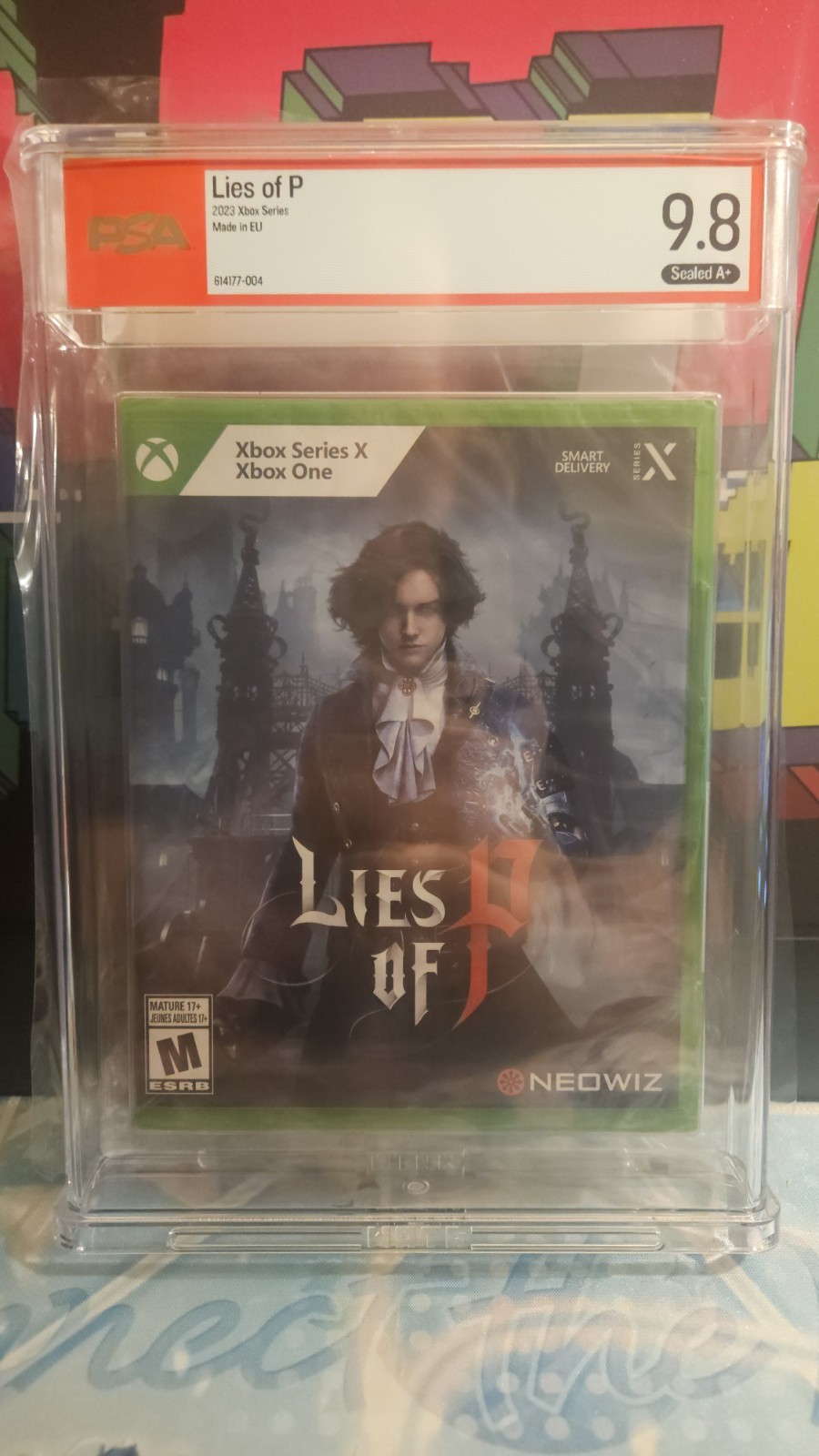 Lies of P Xbox Series X/One PSA/WATA 9.8 A+. Not Vga Cgc