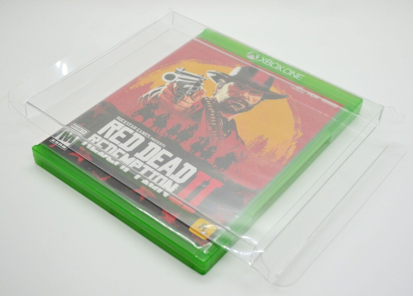 50 Plastic Protective Protector Cases Sleeves Display Box For Microsoft Xbox One