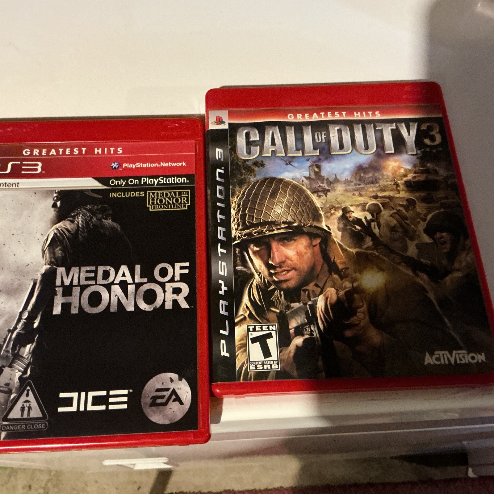 PS3 shooting games set of two