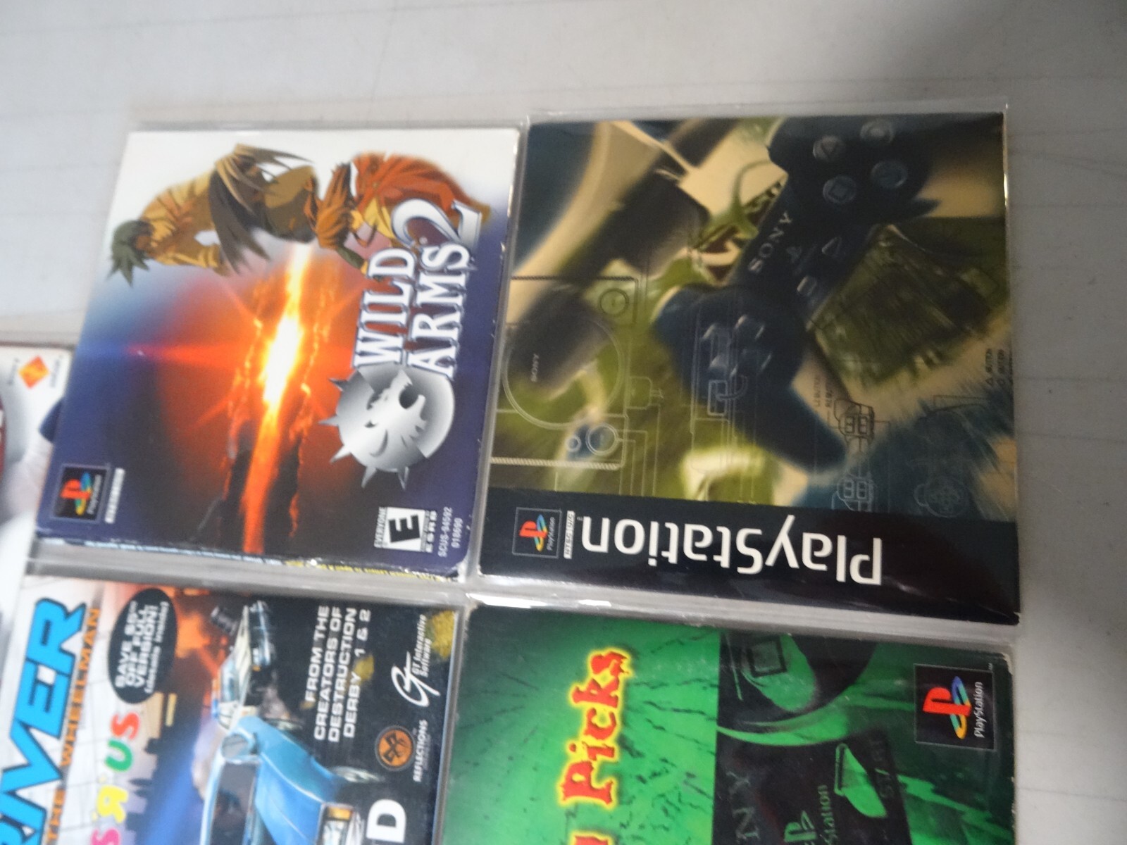 Lot OF 8 – Playstation 1 PS1 Magazine Demo Discs Underground . CIB ALL COVERS