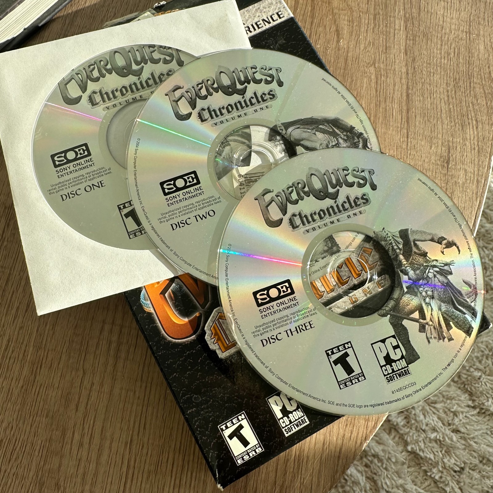 EVERQUEST CHRONICLES VOL ONE (1) Starter Pac Microsoft F/S 2006 FAST SHIP