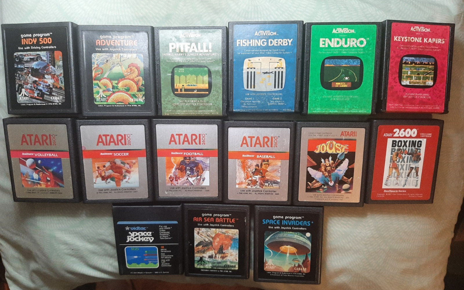 Collection of Atari 2600 games
