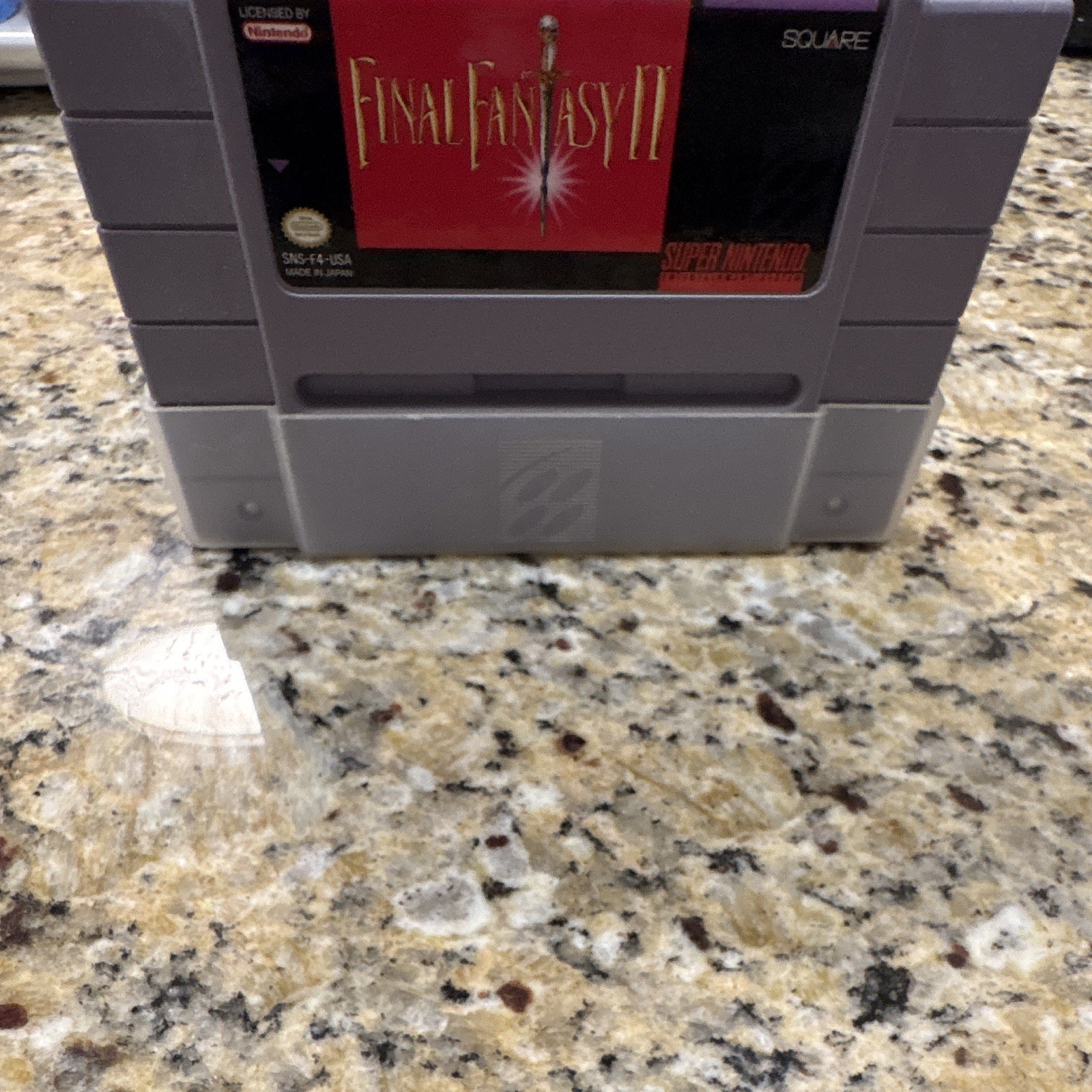 Square Final Fantasy II (Nintendo SNES) NTSC-U/C Role Playing Game w/ Manual