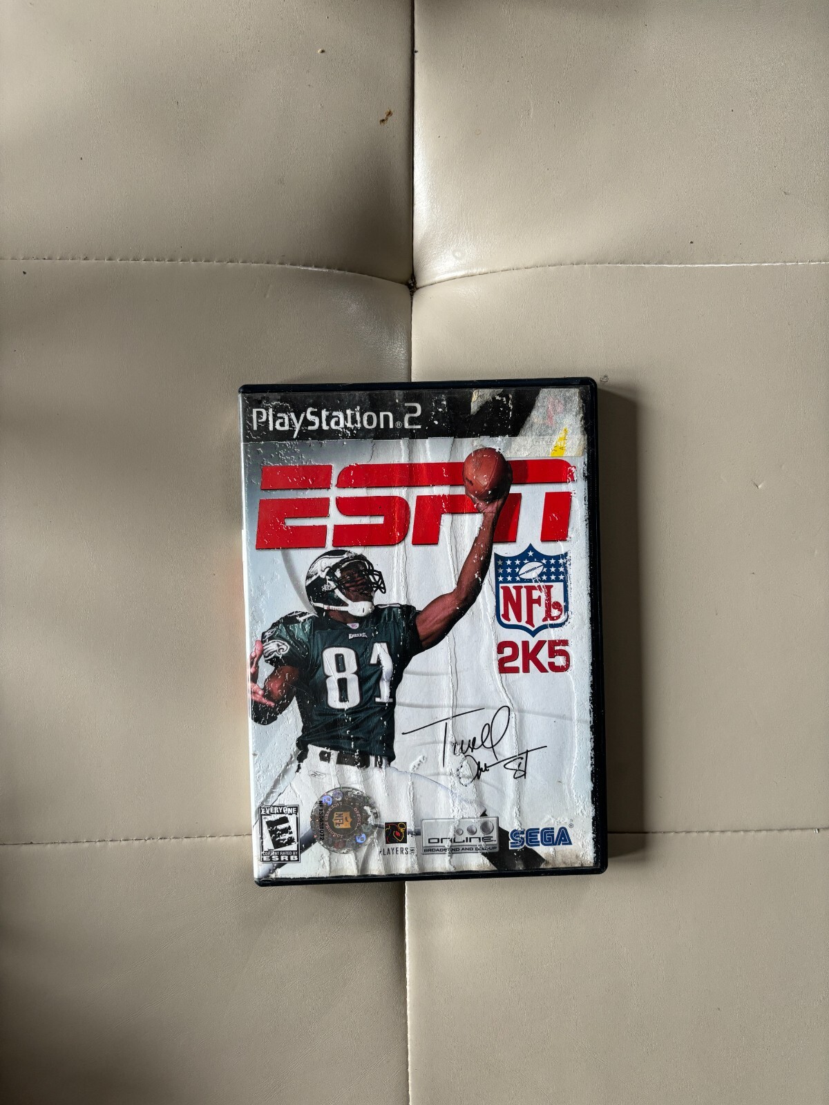 ESPN NFL 2K5 (PlayStation 2, 2004) Basketball PS2 Black label