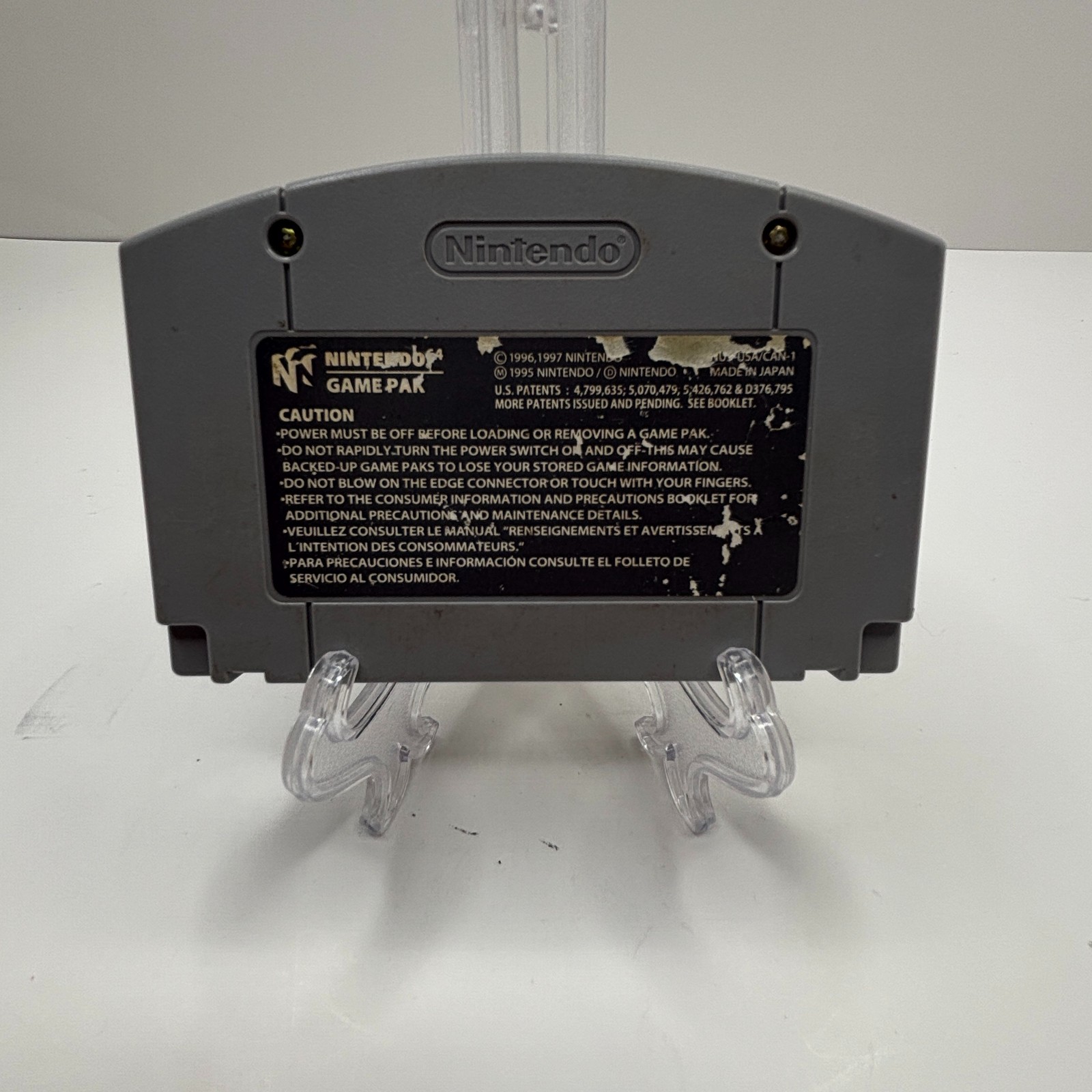 Mario Kart 64 N64 (Nintendo 64, 1997) Game Pak NUS-006 USA Cartridge Only