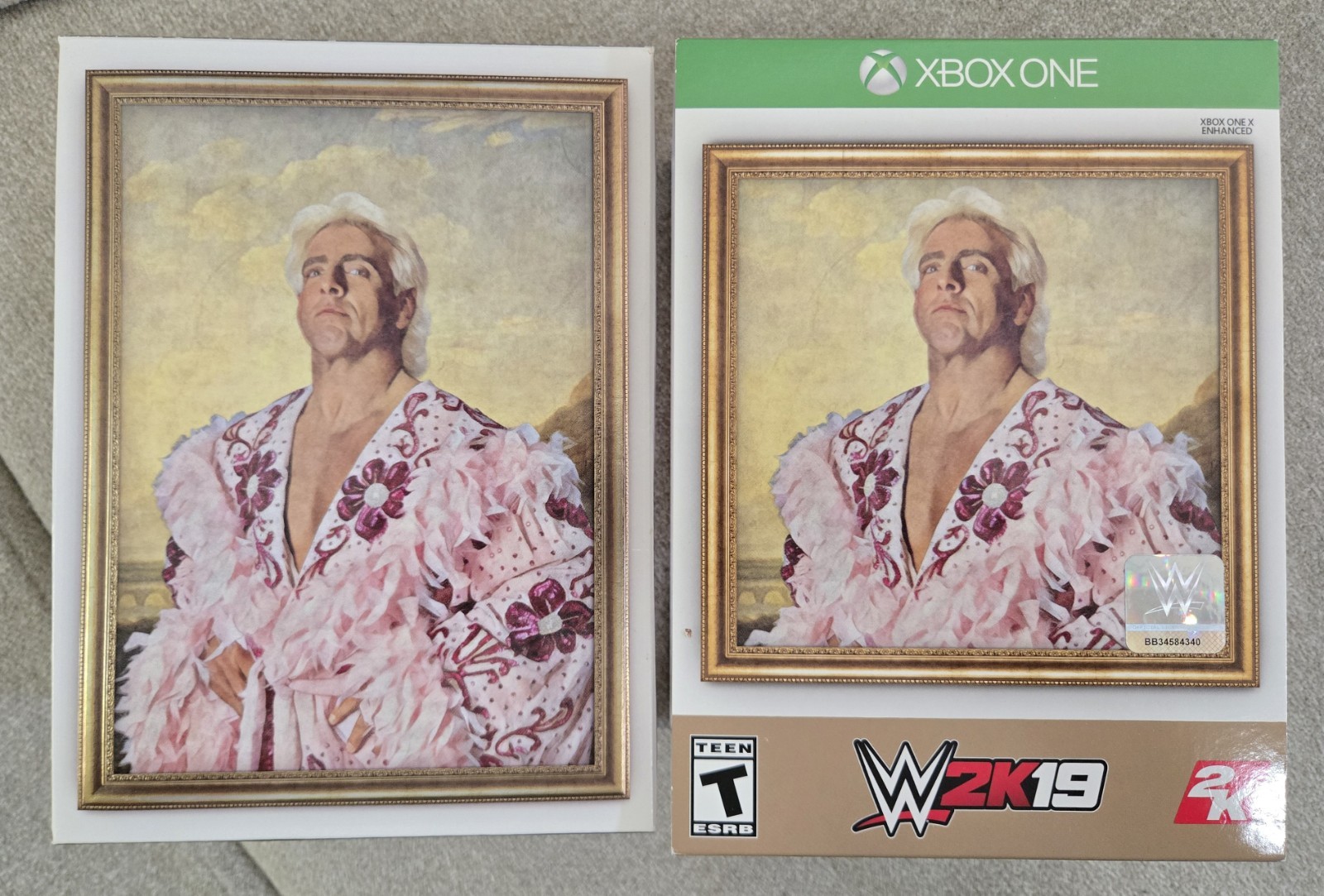 WWE 2K19 Wooooo! Edition Video Game Xbox One Ric Flair
