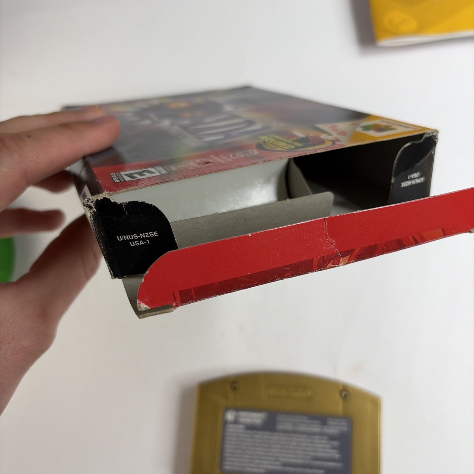 Legend of Zelda: Majora’s Mask Nintendo 64 N64 Gold Cart Edition In Box RARE