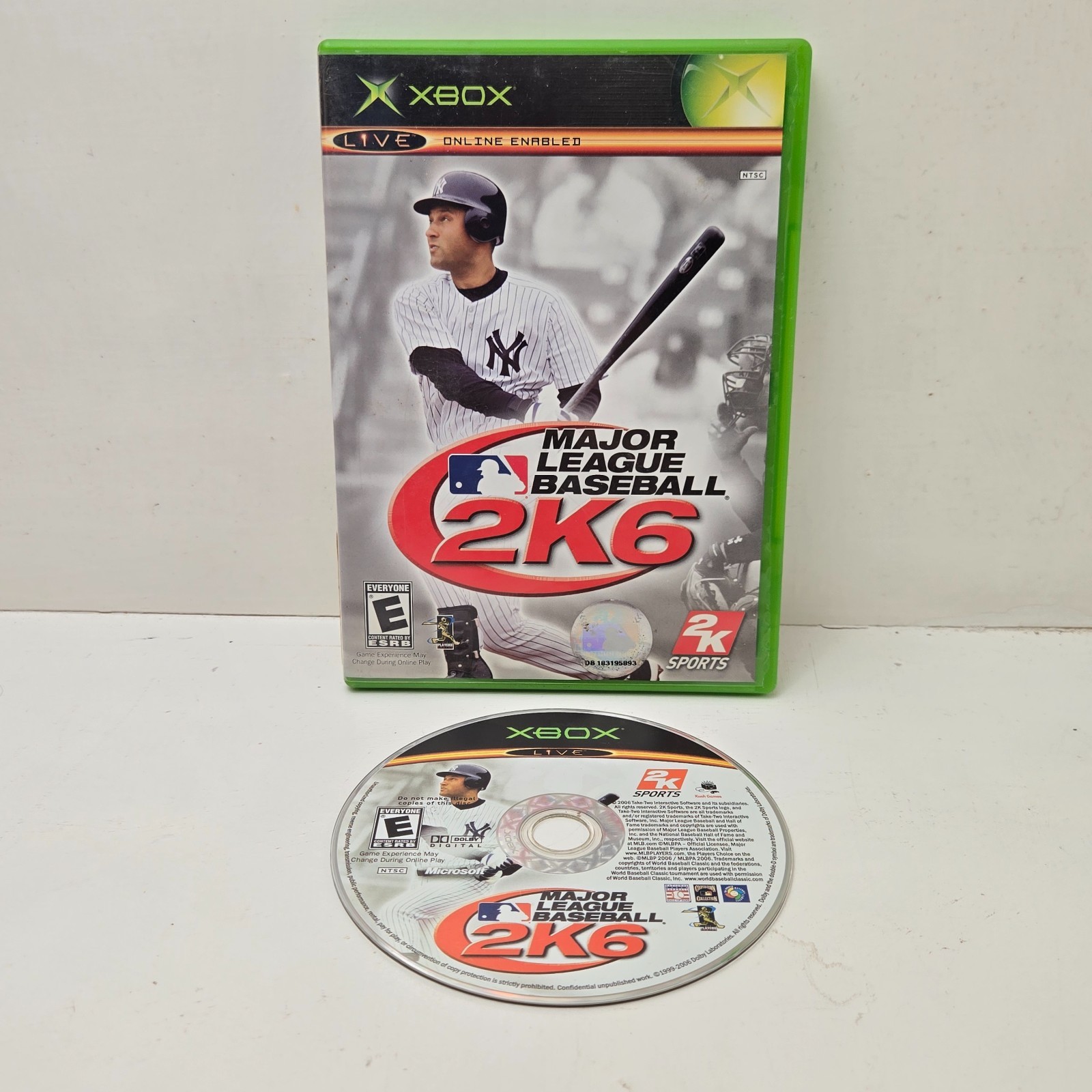 Major League Baseball MLB 2K6 (Original Xbox) TESTED