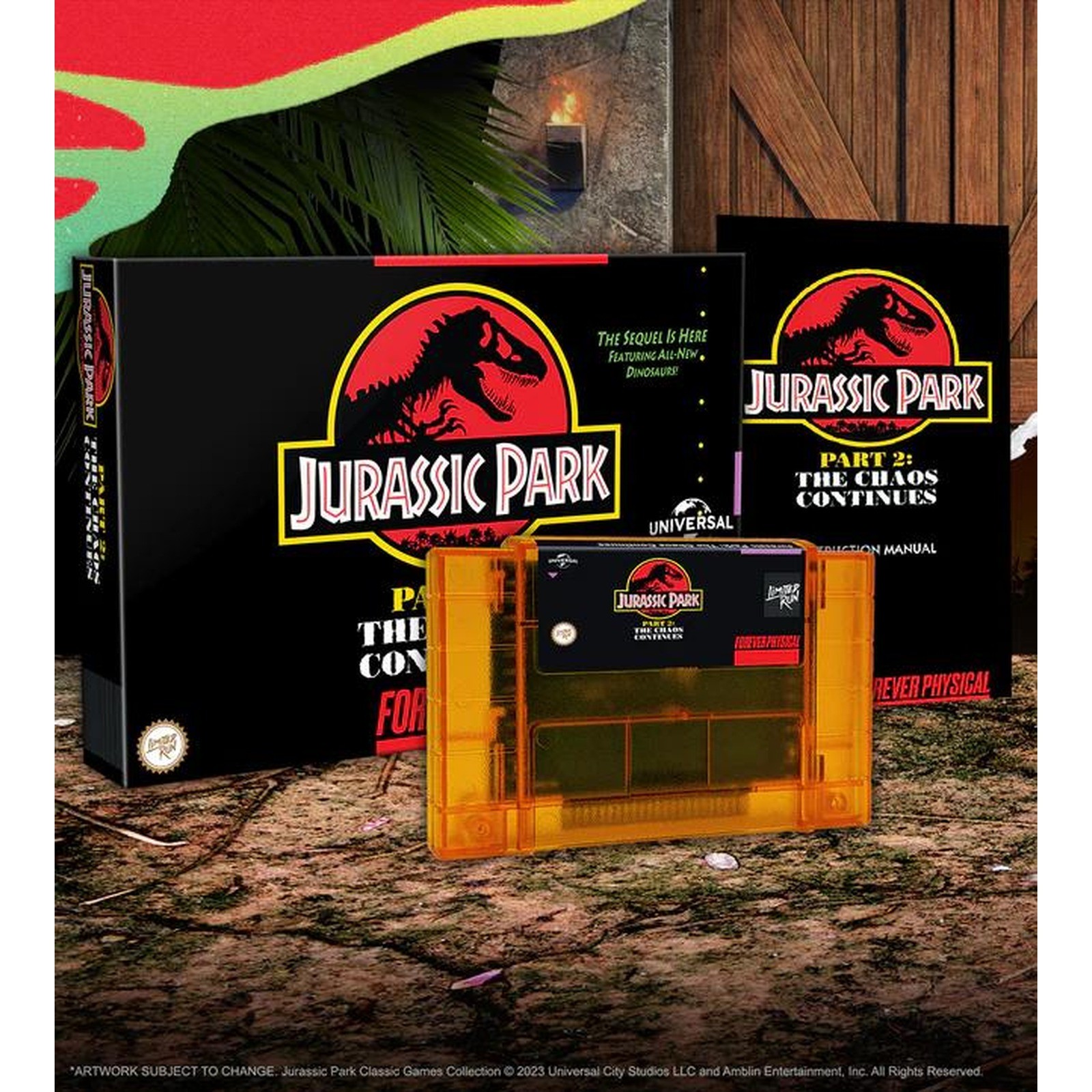 Jurassic Park Part 2: The Chaos Continues [Limited Run] Super SNES NEW SEALED