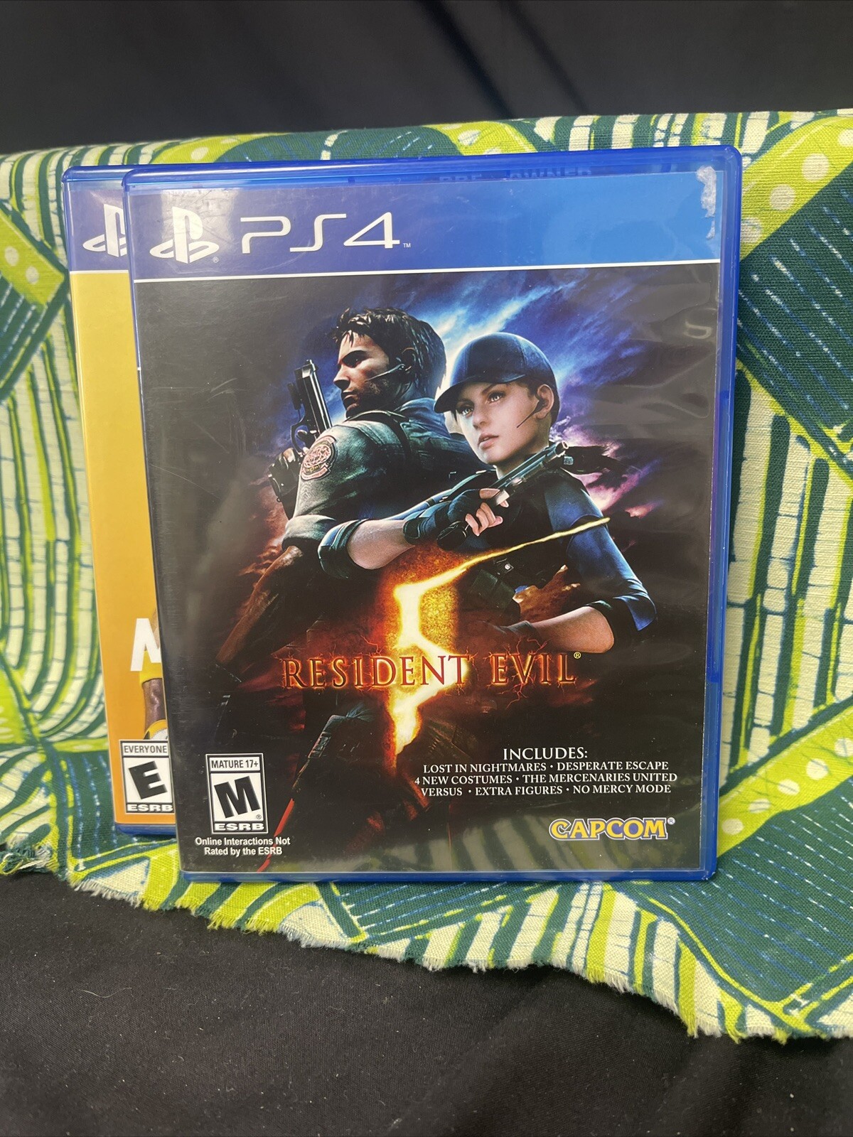 Resident Evil 5 – (PS4, 2016) Sony Playstation 4 Tested FREE SHIPPING!!! No Book