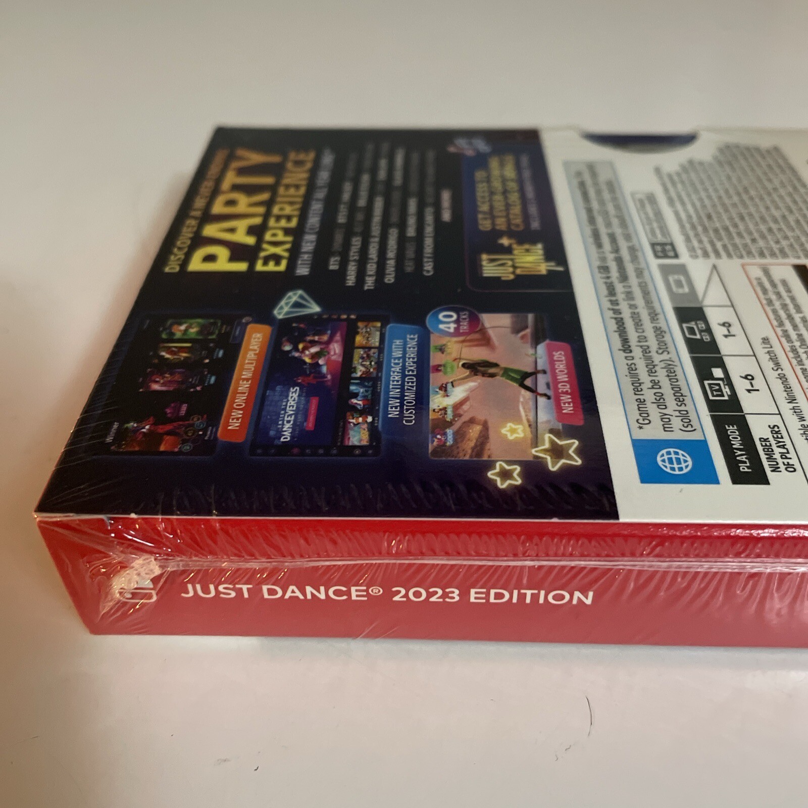 Just Dance 2023 Edition CodeInBox w Bonus Panda Phone Ring Switch Nintendo New