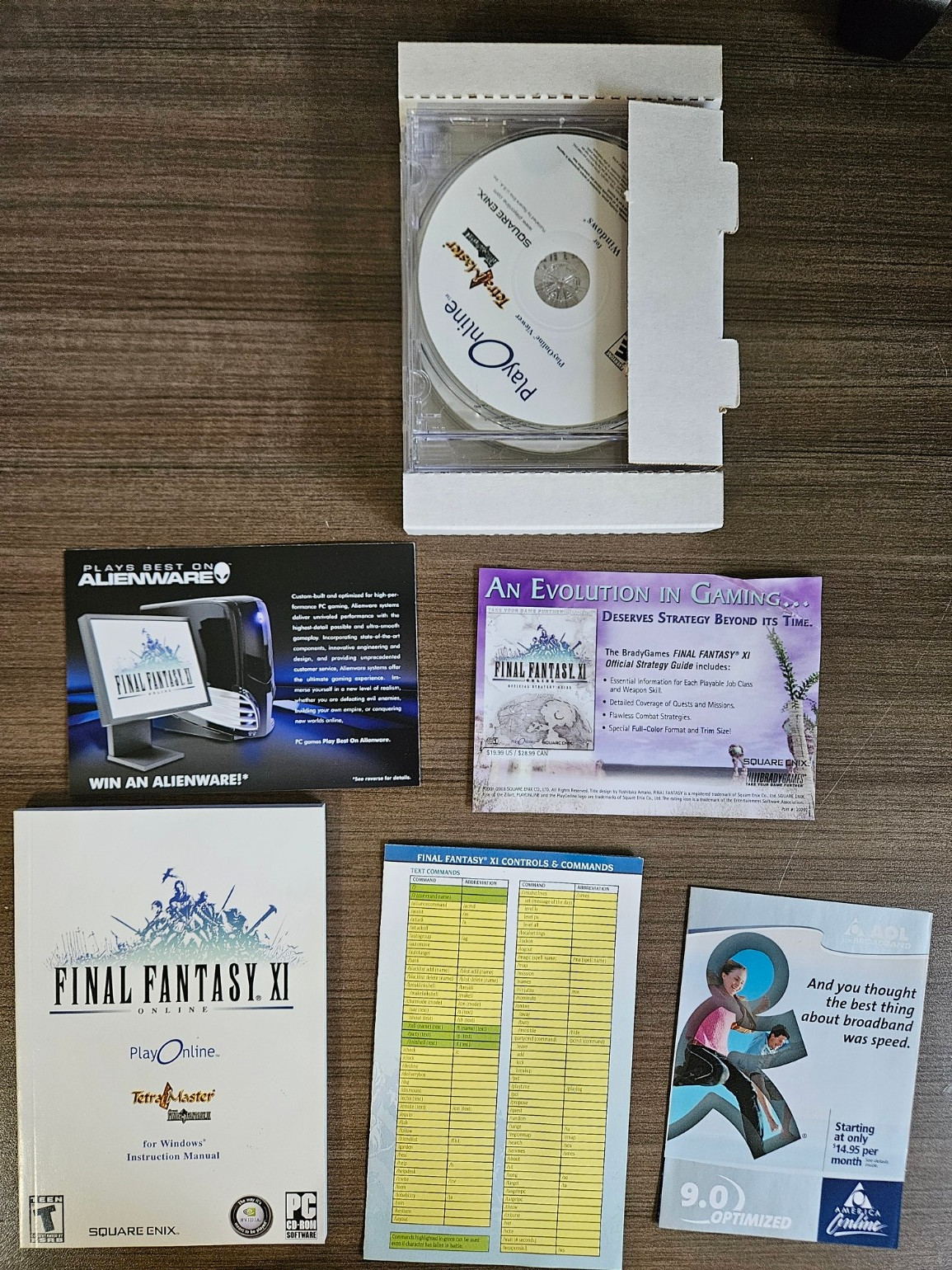 Final Fantasy XI (PC, 2003) Complete in Box with Rise of the Zilart Expansion