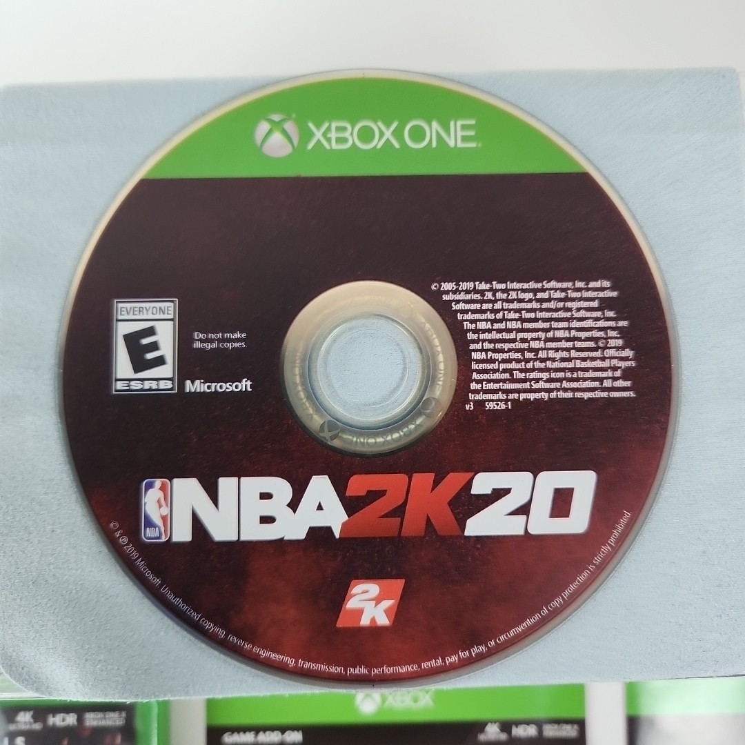 NBA 2K20 Xbox One Microsoft Video Game By Take 2 Interactive Pre Owned Used