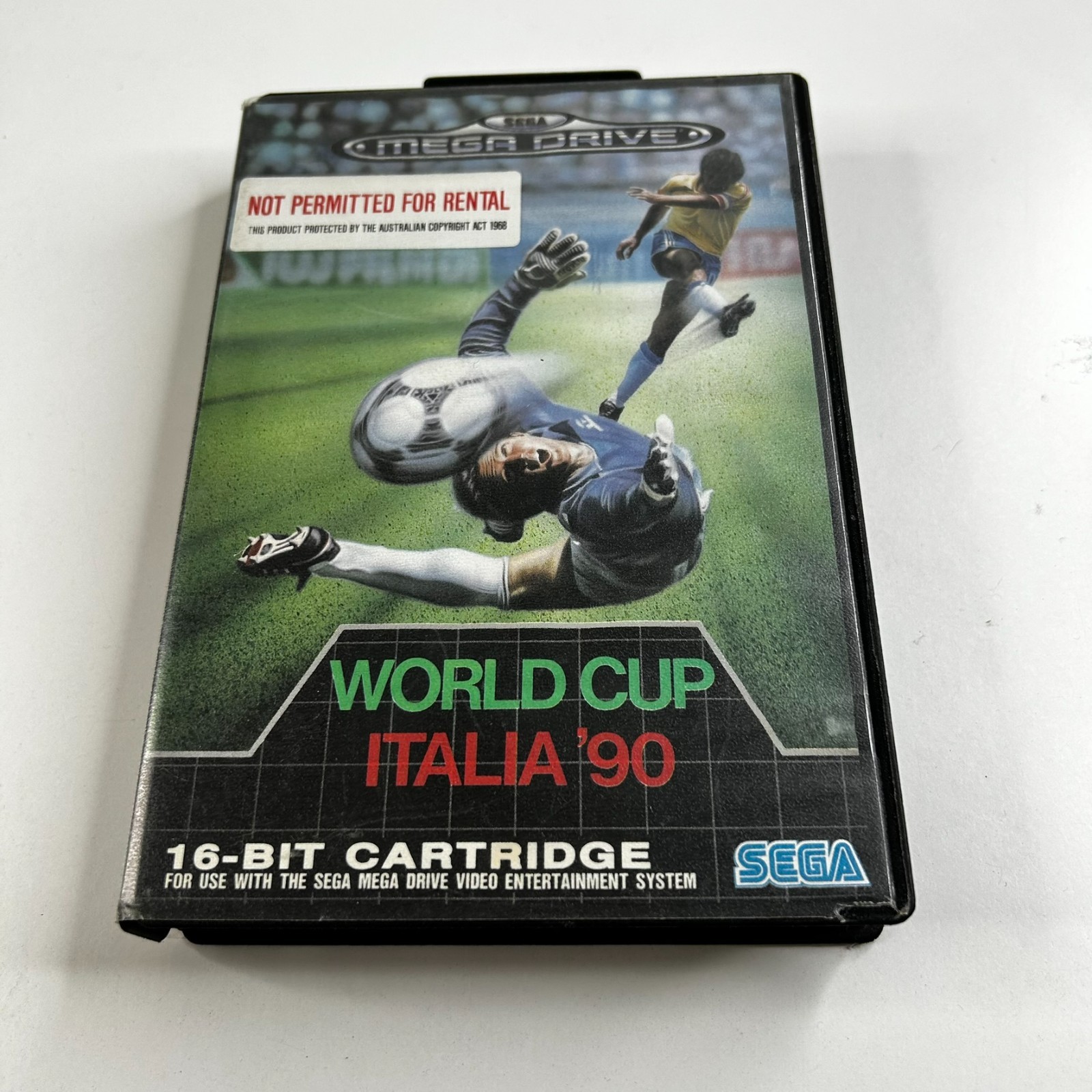 World Cup Italia ’90 (Sega Mega Drive, 1990 PAL) Sports Tested & Working