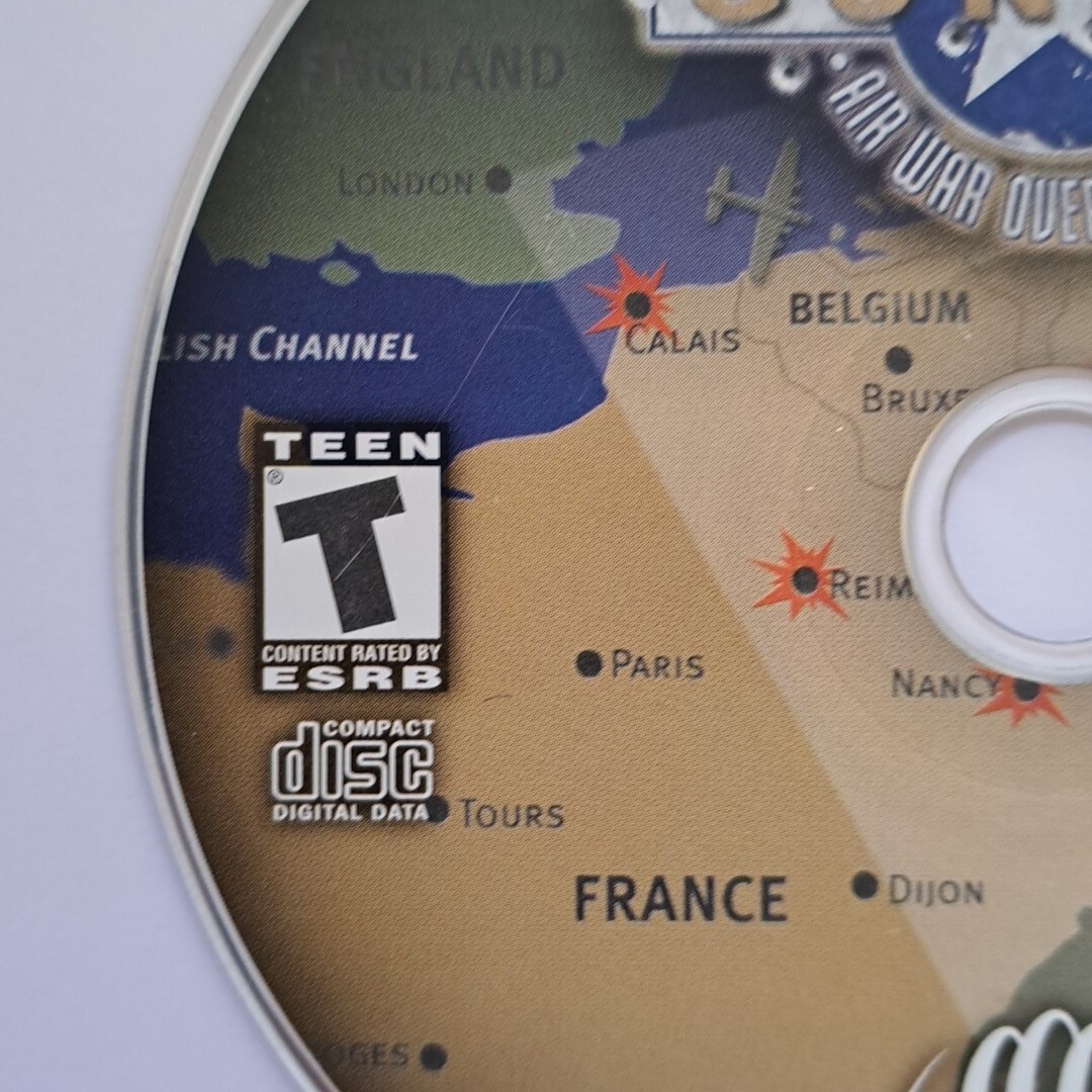 Infogrames B-17 GUNNER Air War Over Germany PC CD-ROM 2001 REPLACEMENT DISC ONLY
