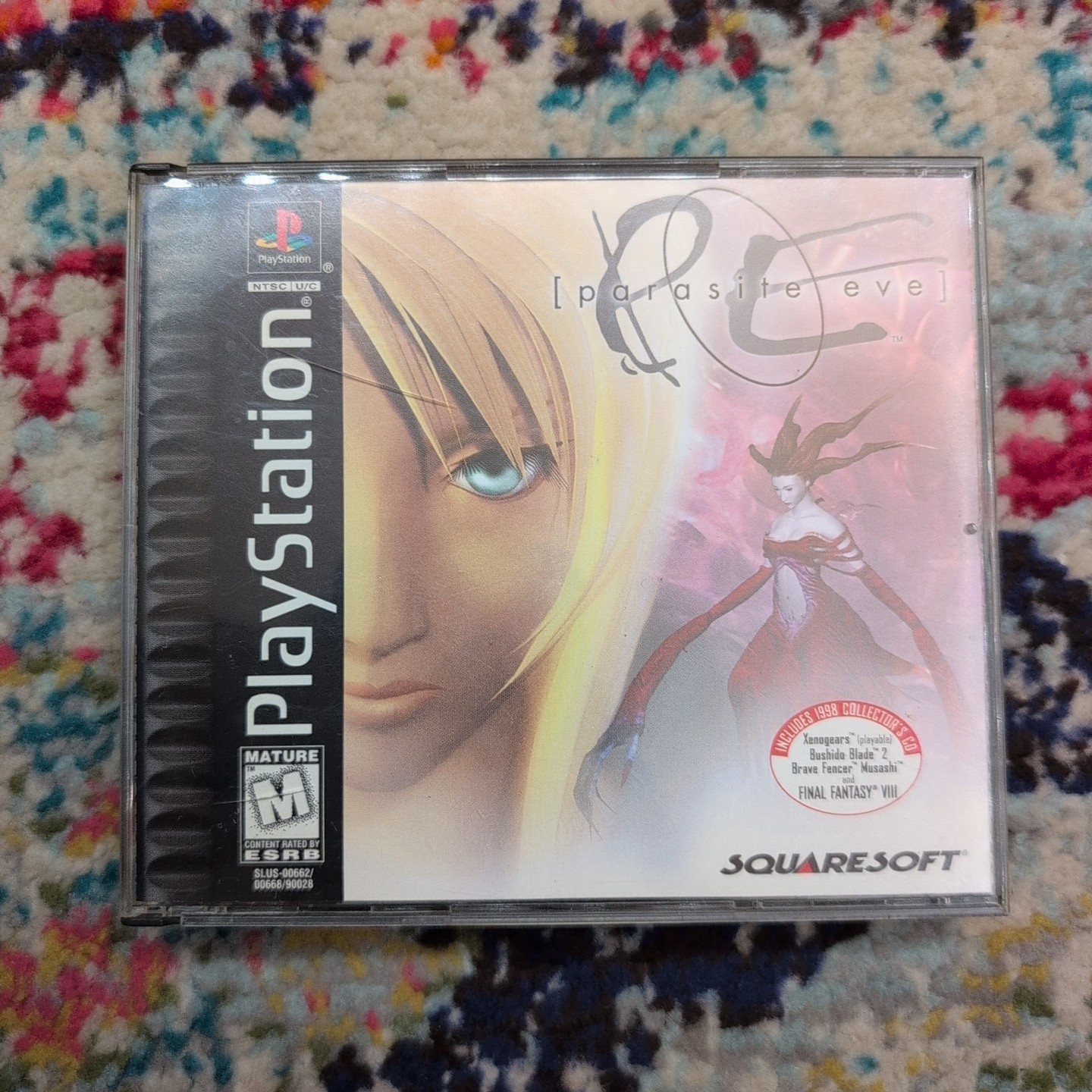 Parasite Eve 1 Sony Playstation 1 No Demo Disc Includes Manual And 2 Discs Nice