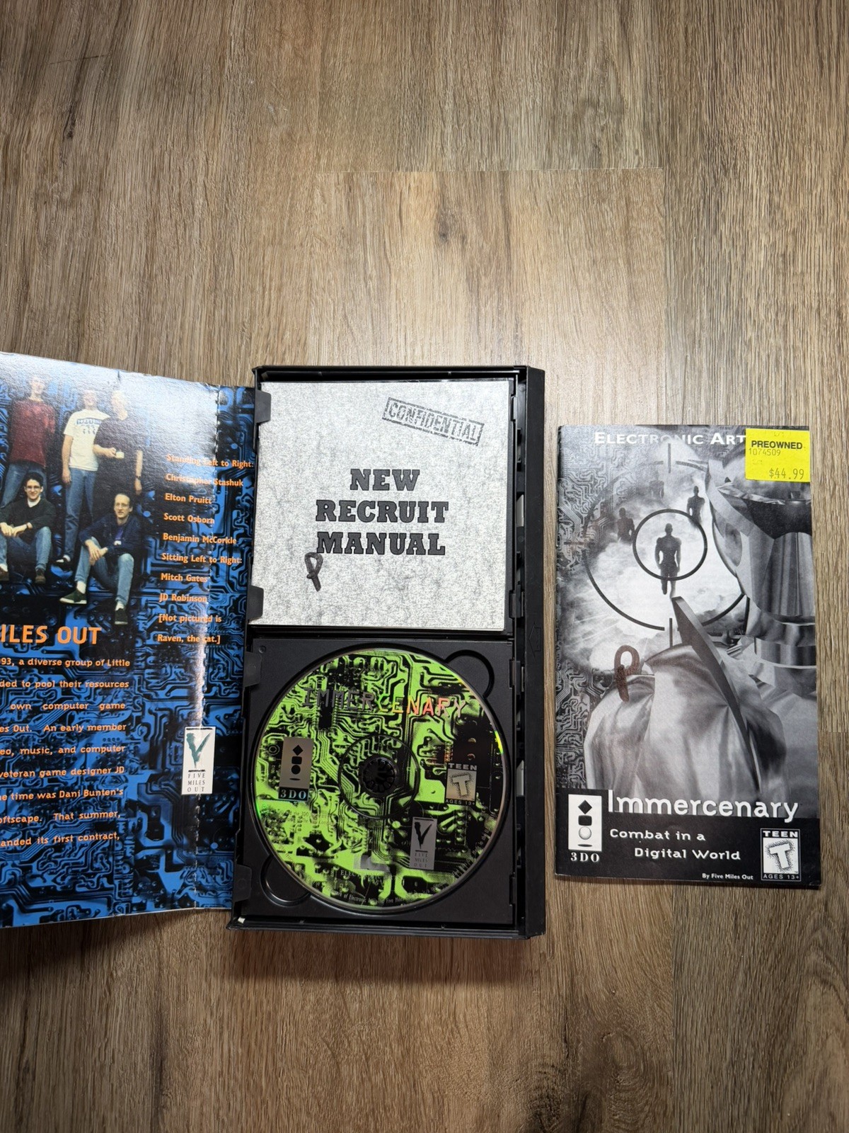 Panasonic 3DO – Immercenary: (1995) CIB – Complete