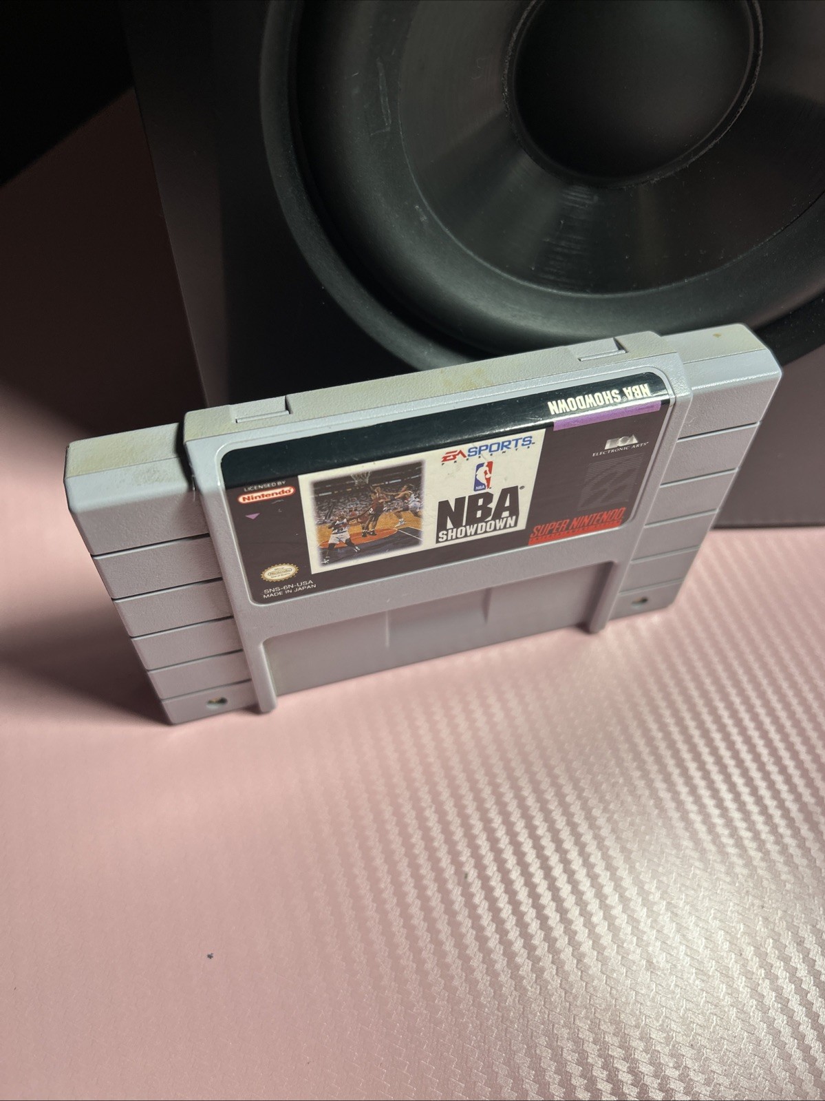NBA Showdown Super Nintendo SNES EA Sports Authentic