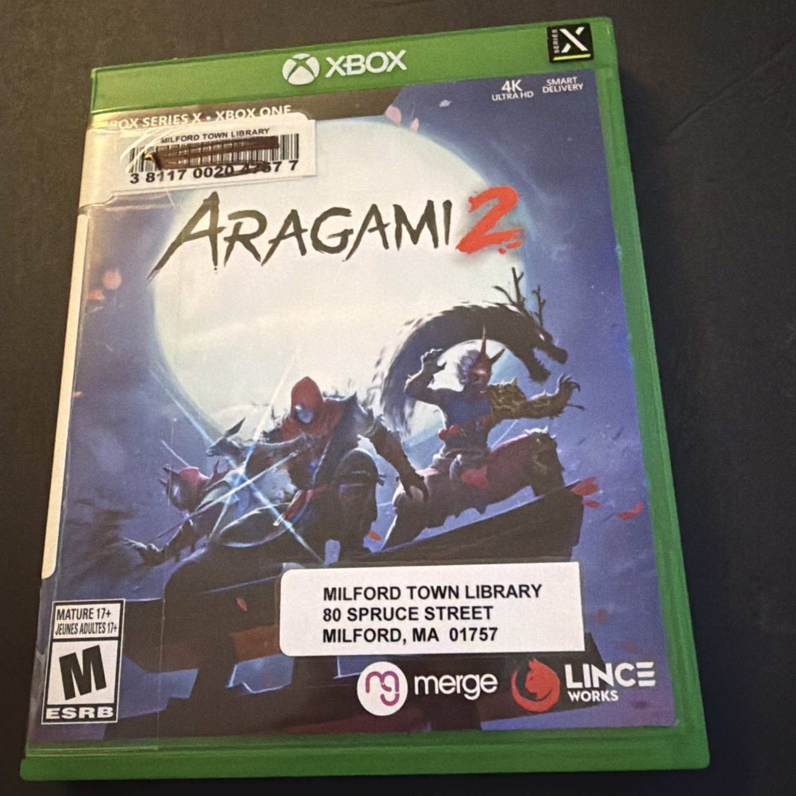 XB1: Aragami 2 (Xbox Series X & One) Tested. 250 Library copy