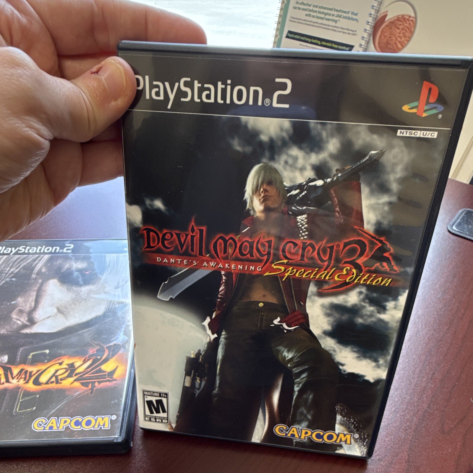 Capcom Devil May Cry 5th Anniversary Collection (Sony PlayStation 2) CIB manuals