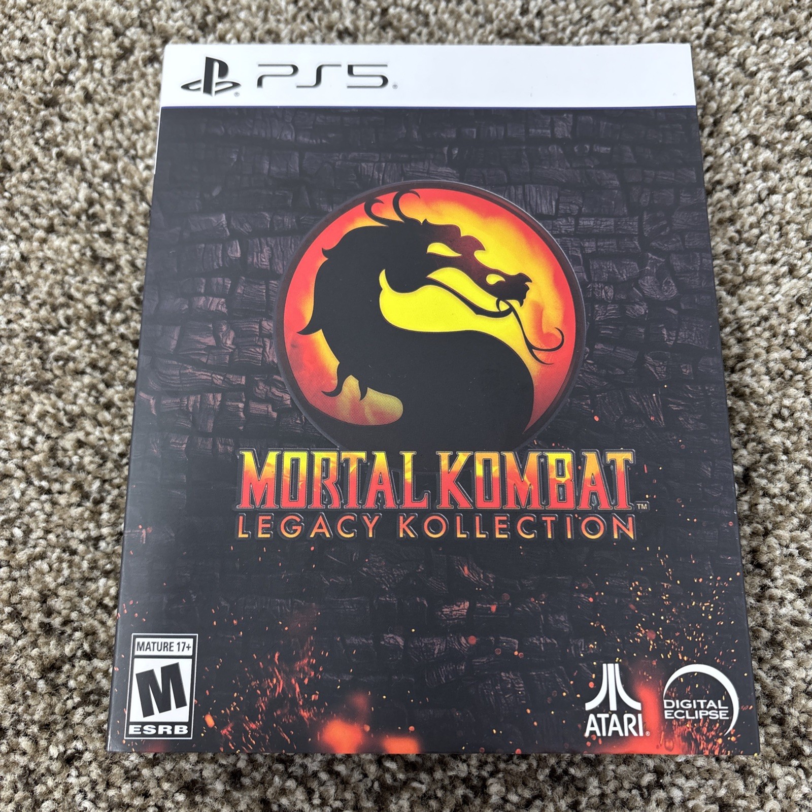 Mortal Kombat Legacy Kollection PlayStation 5 Mint Us Version Mint Tested Ps5
