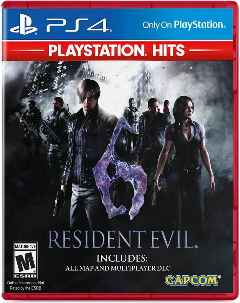 Resident Evil 6 (Playstation Hits) PS4 Brand New Game (2016 Action/Adventure)