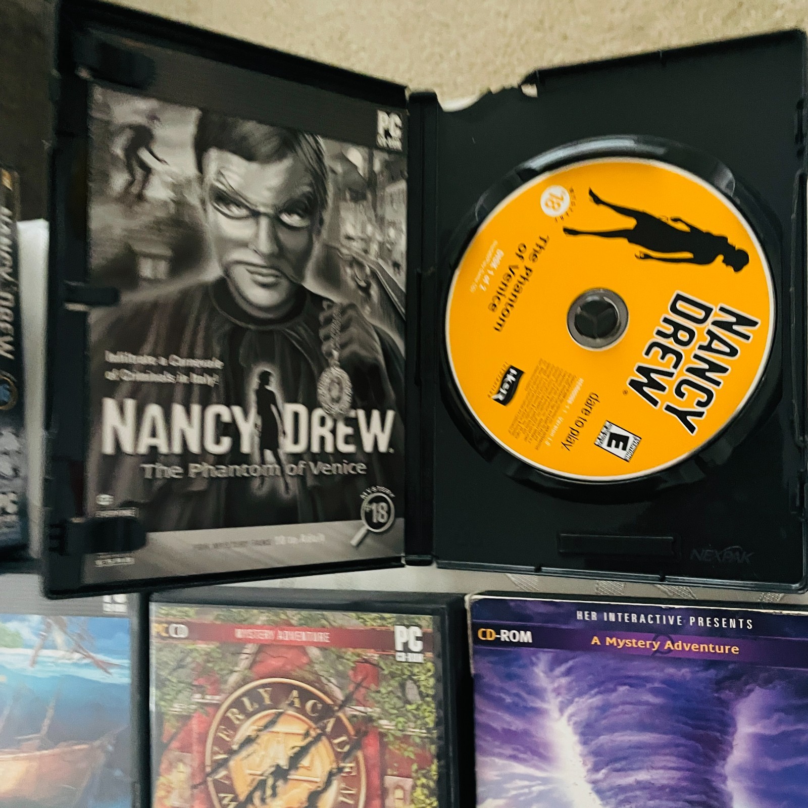 13 Pc Nancy Drew PC Game Lot HER Interactive White Wolf To Ghost Thornton Hall