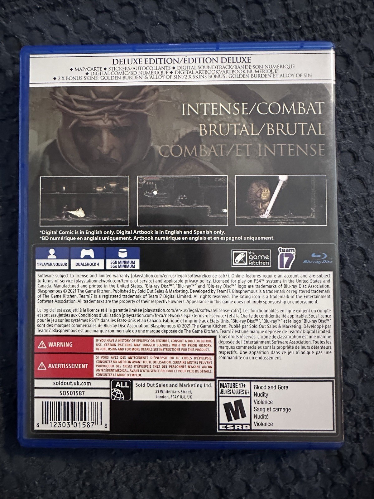 Blasphemous Deluxe Edition PlayStation 4