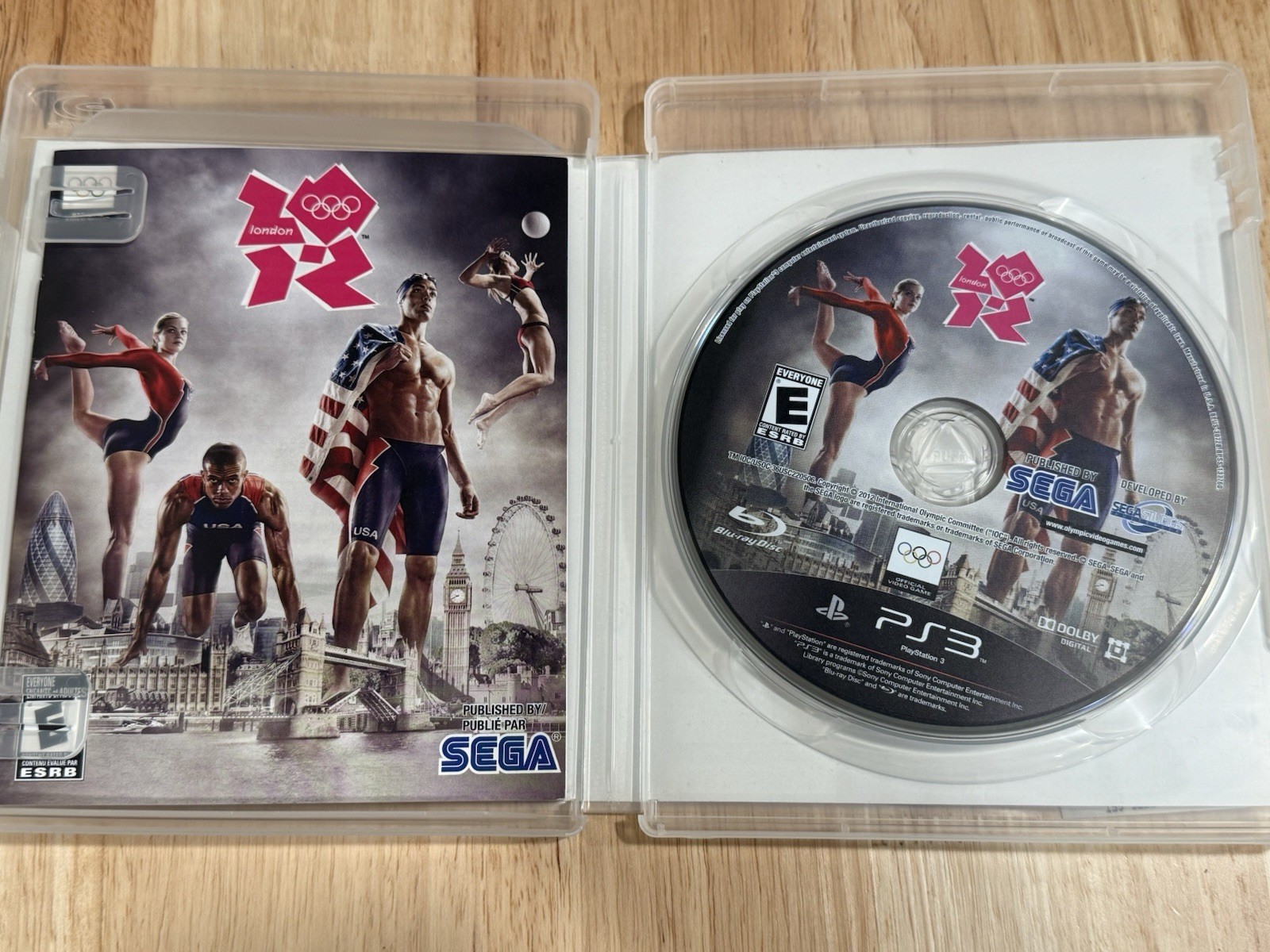 PS3 London 2012 Summer Olympics For Playstation 3 Complete Manual CIB