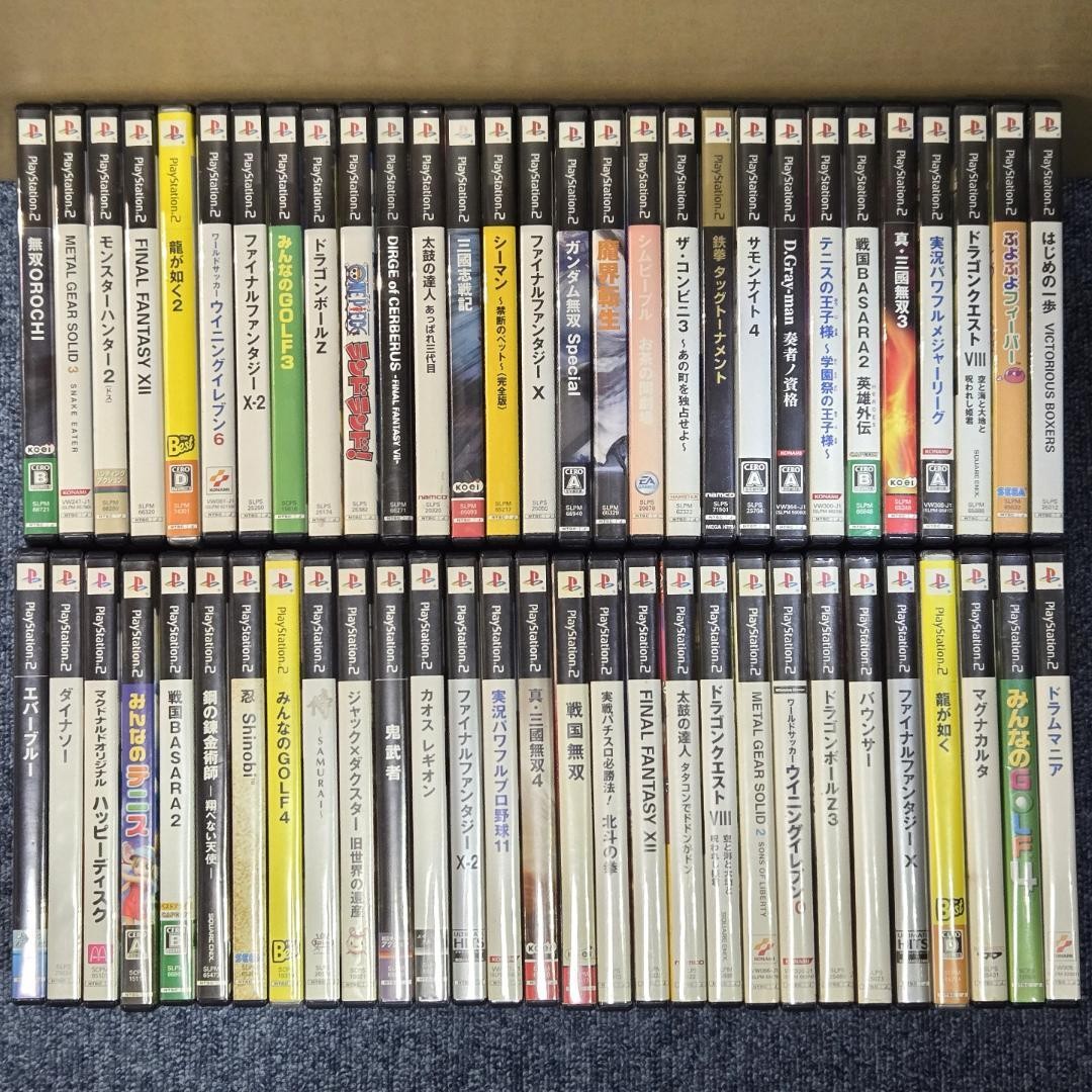 Sony PlayStation 2 PS2 Game Lot 58 Mixed Titles Bulk Used Japan JP