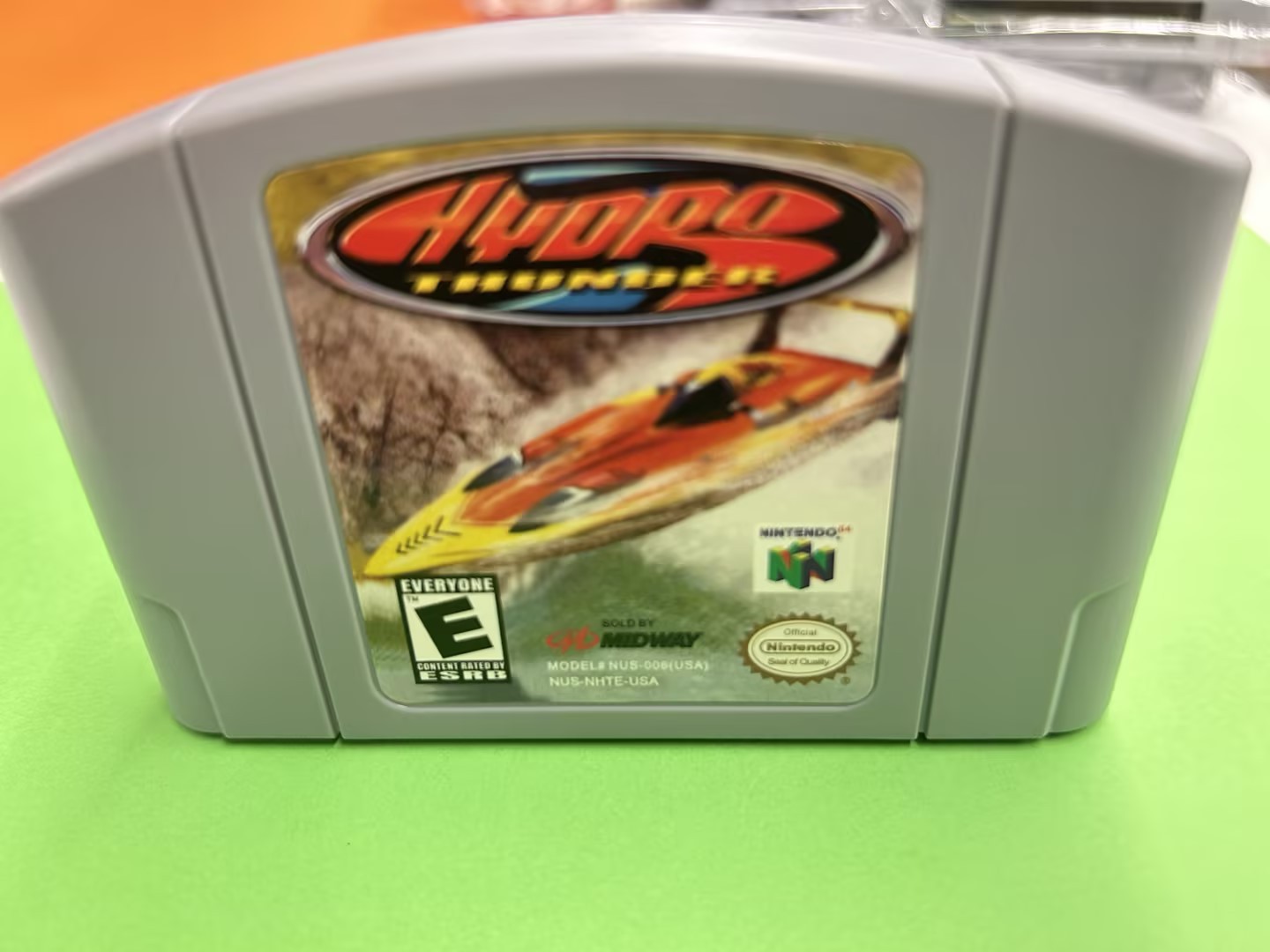 Hydro Thunder Nintendo 64(N64) Highly sought after Complete set Vintage GameCard