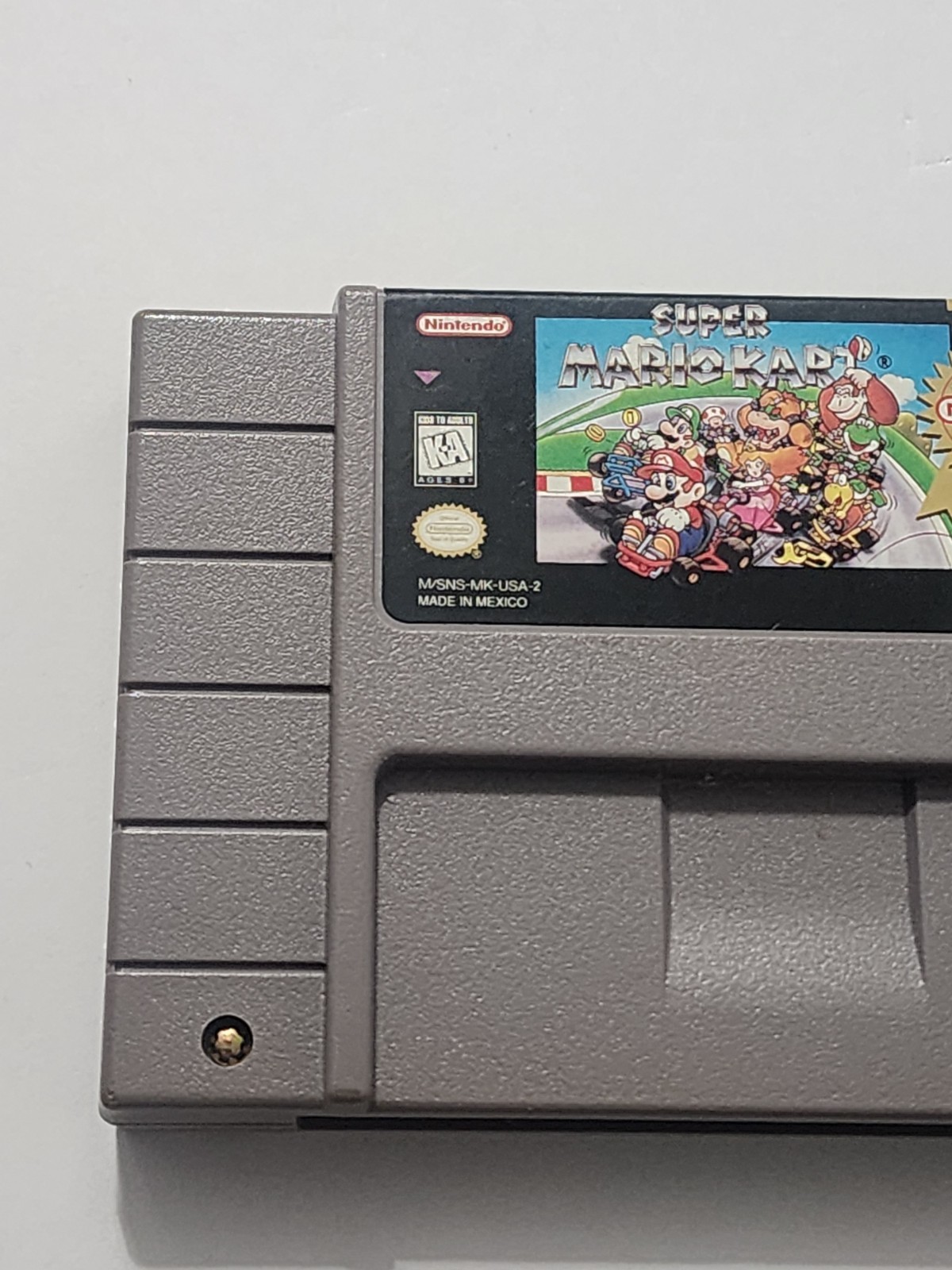 Super Mario Kart SNES AUTHENTIC Nintendo TESTED WORKING