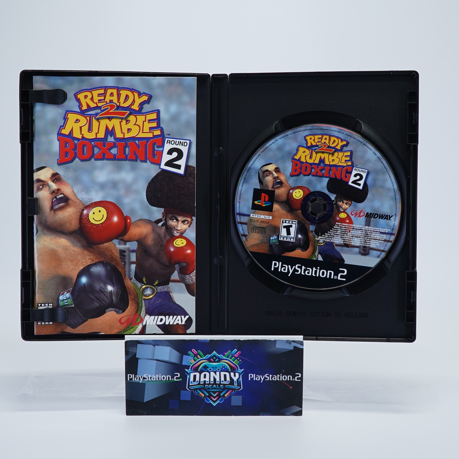 Ready 2 Rumble Boxing Round 2 PS2 CIB W/ Manual – PlayStation 2