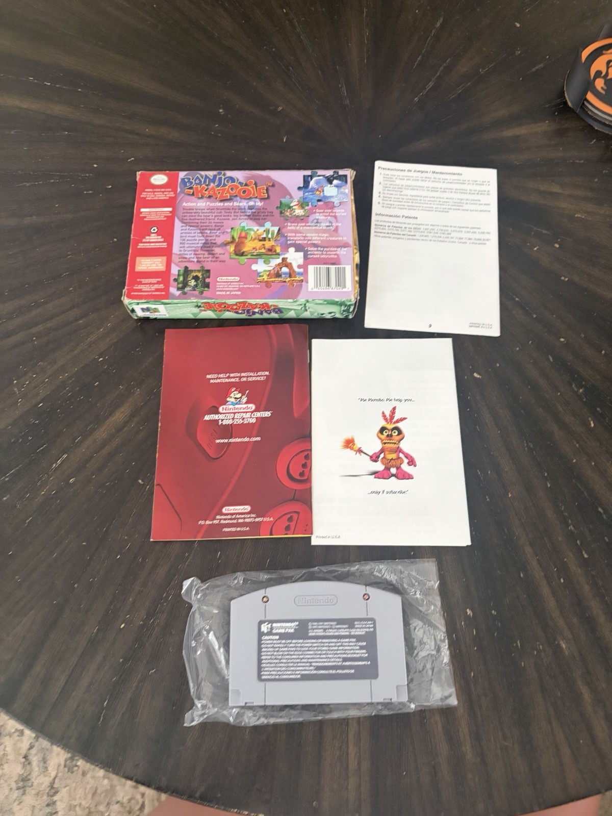 Nintendo 64 N64 Game Banjo-Kazooie CIB Complete In Box