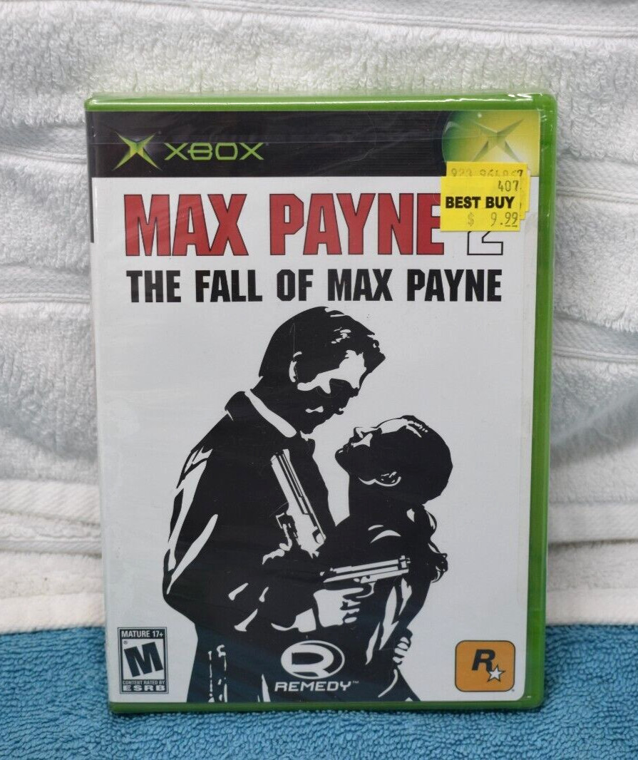 Max Payne 2: The Fall of Max Payne (Xbox, 2003) Brand New Factory SEALED