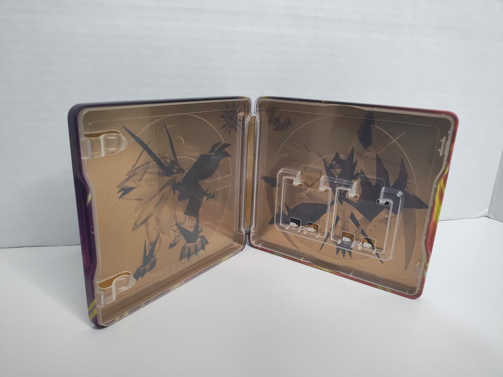 Pokemon Ultra Sun & Ultra Moon – Dual Pack Steelbook – 3DS – No Games!
