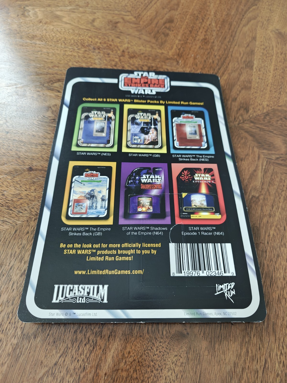 🔥 Star Wars The Empire Strikes Back Limited Run Classic GameBoy New SEALED 🔥