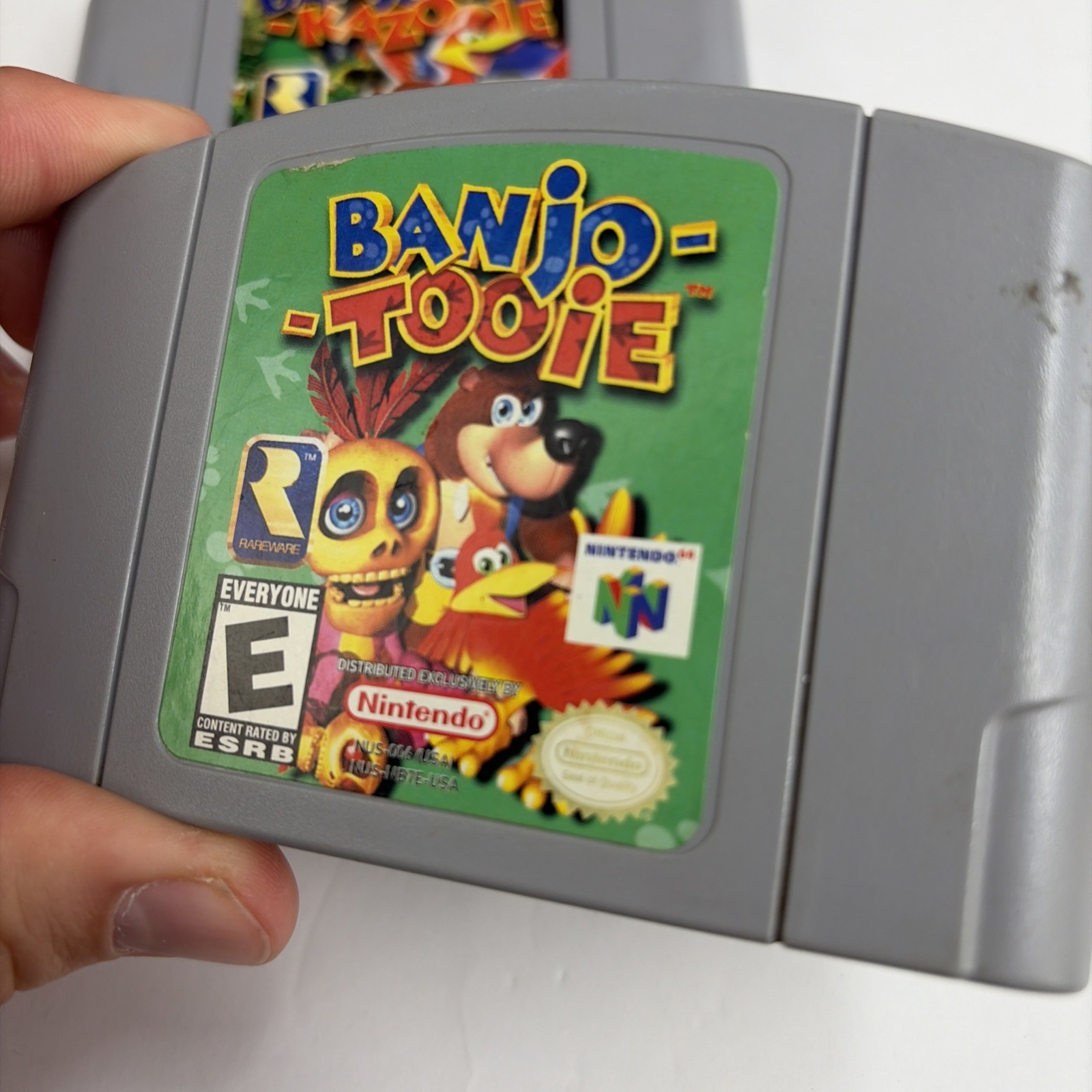 Banjo Tooie & Banjo Kazooie (Nintendo 64, 1998-2000) Authentic & Tested – Saves