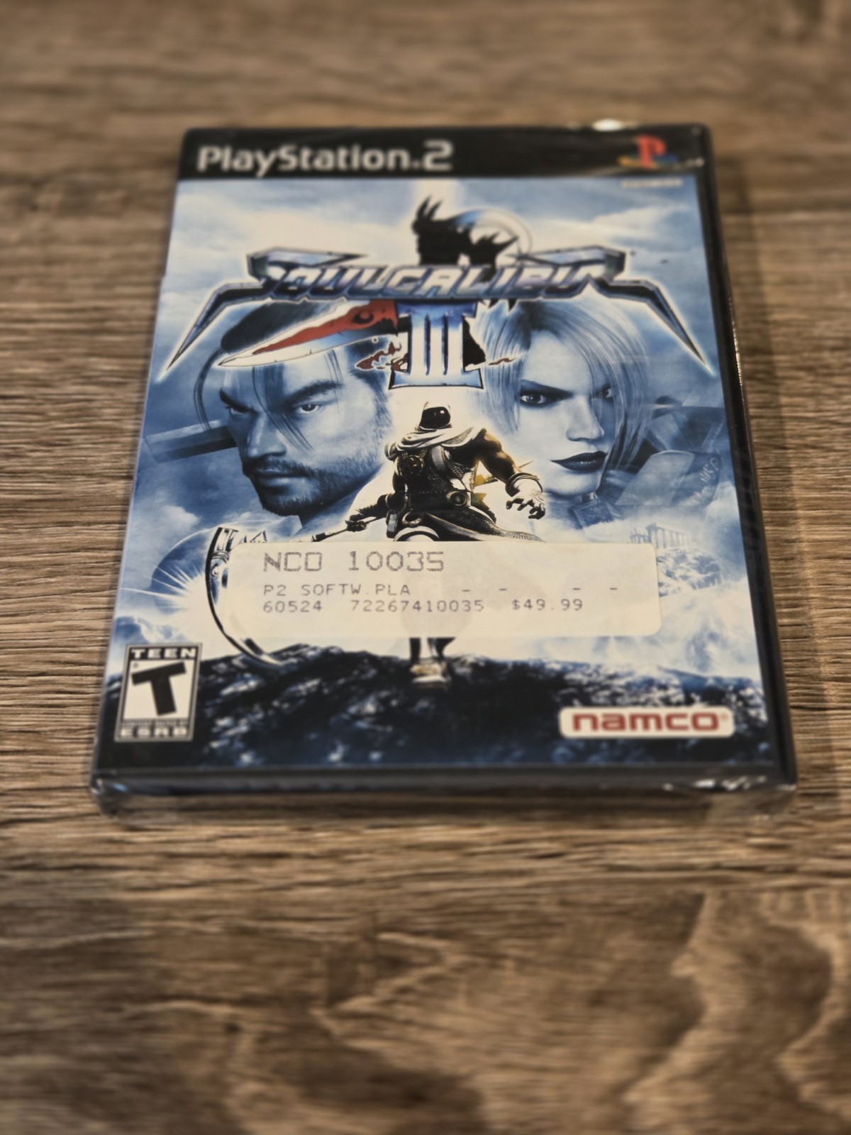 Soul Calibur III (Sony PlayStation 2, Factory Sealed PS2 Brand New