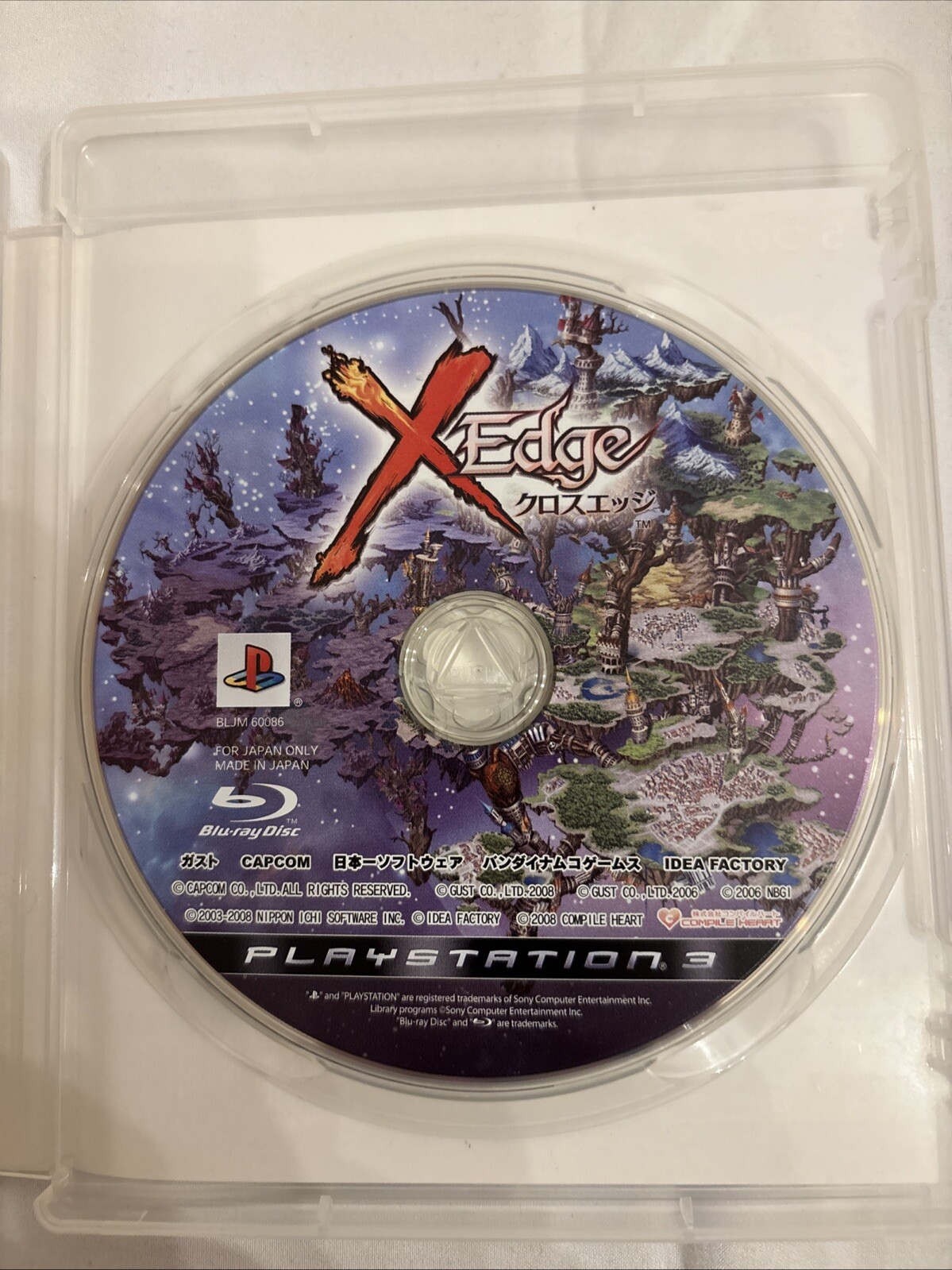 PS3 X Edge Compile Heart Sony PlayStation 3 Video Game From Japan
