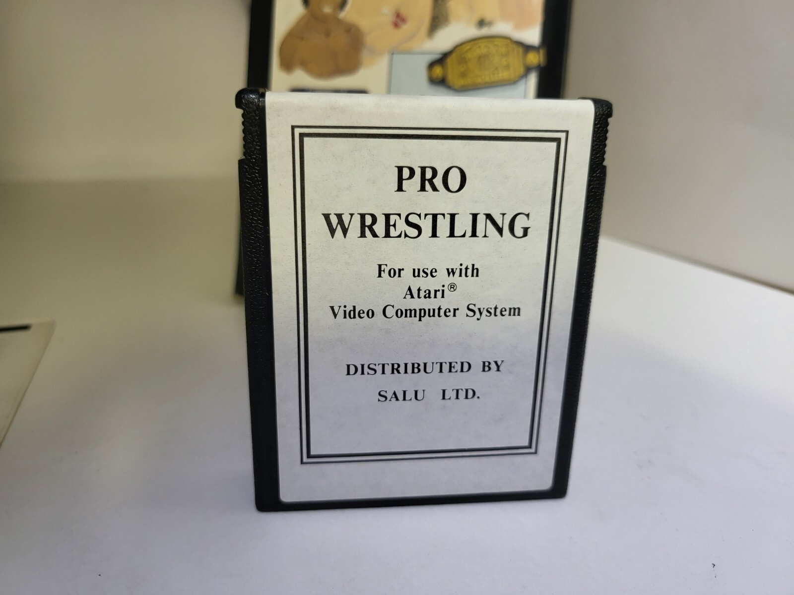 TITLE MATCH PRO WRESTLING FOR PAL ATARI 2600 & ATARI 2600+ & RETRON 77 CIB