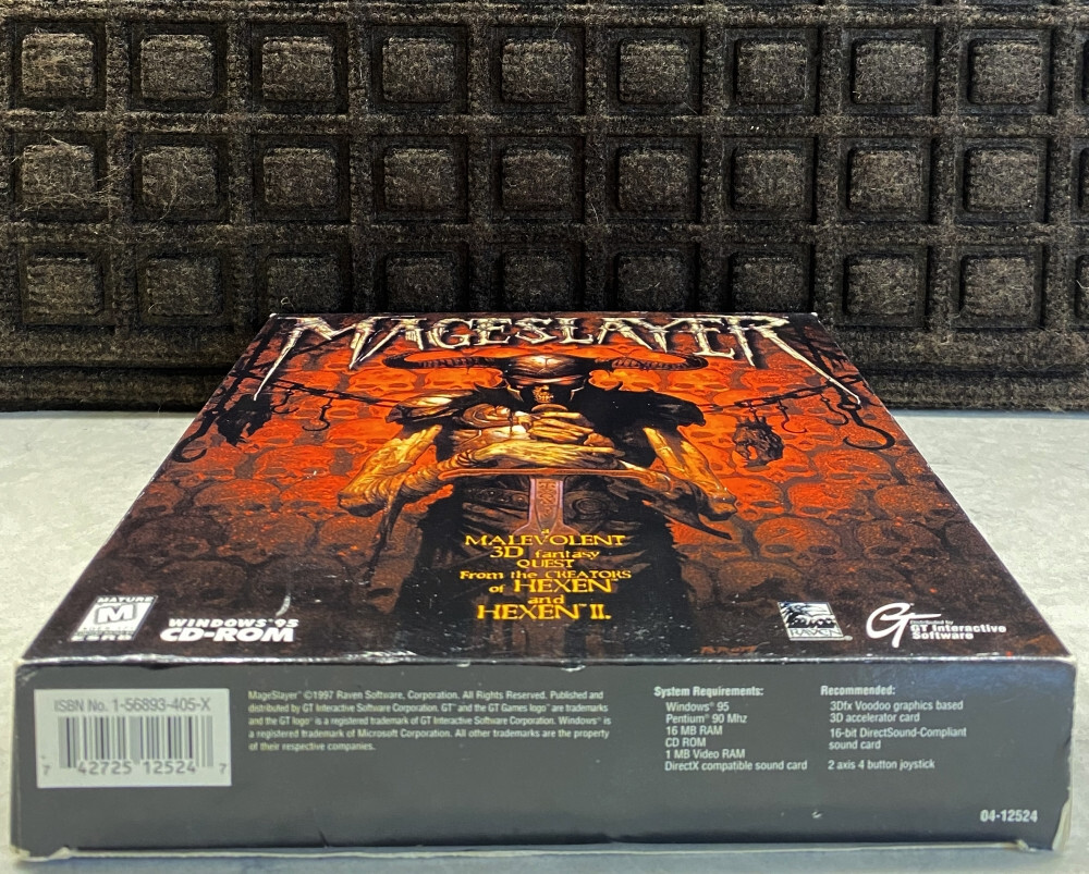 Mageslayer PC Big Box CD-ROM Game 1997 Raven Software GT Interactive VERY GOOD!