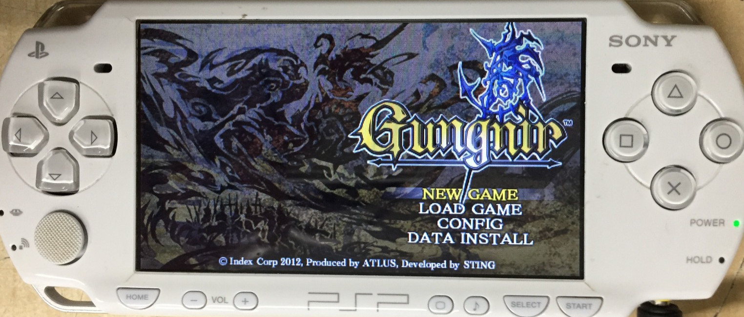 Gungnir SONY PSP Atlus GAME DISC ONLY Playstation PORTABLE Tactical RPG Action