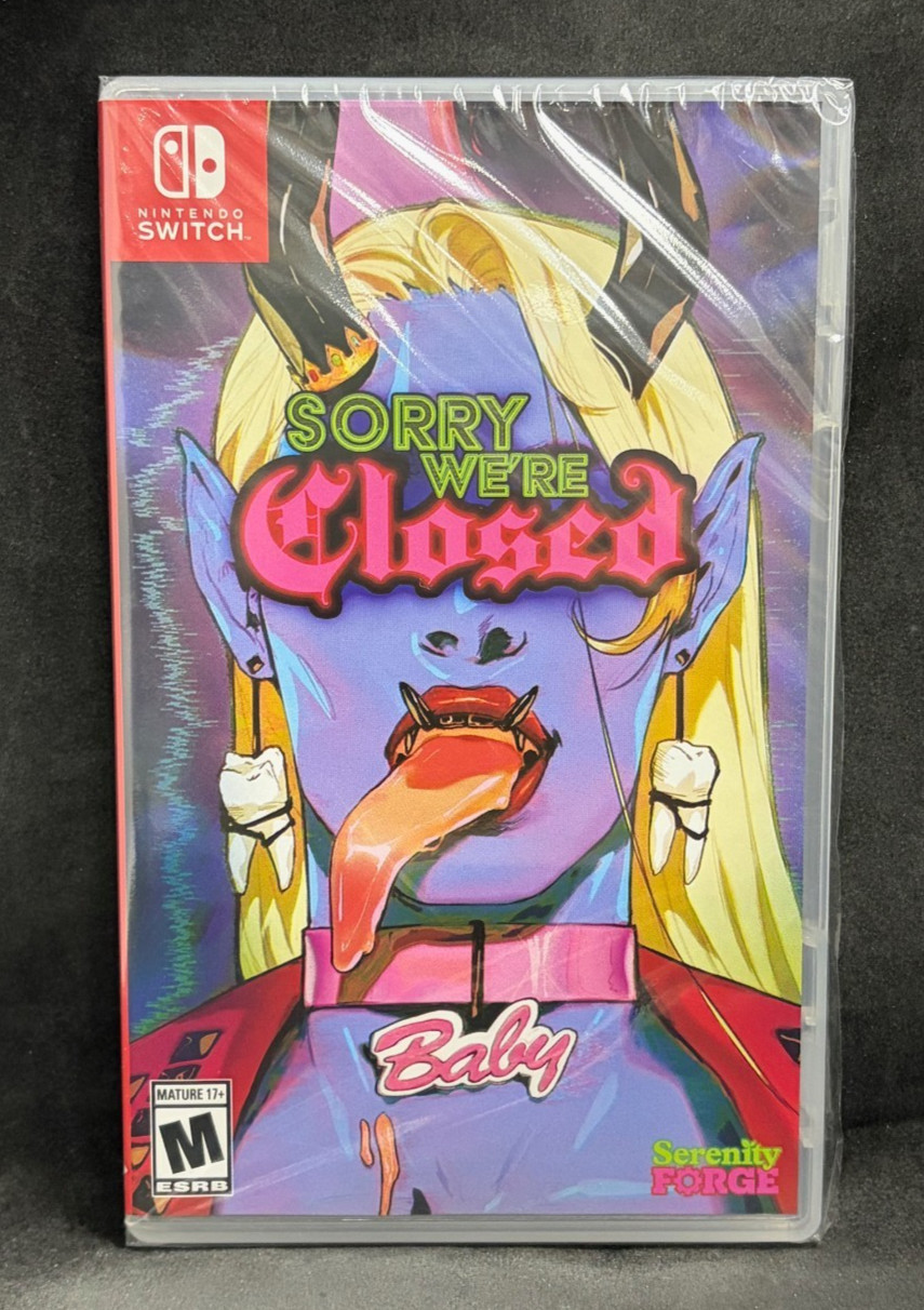 Sorry We’re Closed (Nintendo Switch) BRAND NEW