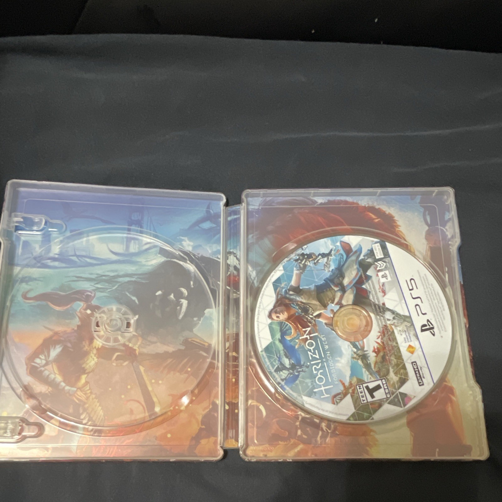 Horizon Forbidden West SteelBook And Game.