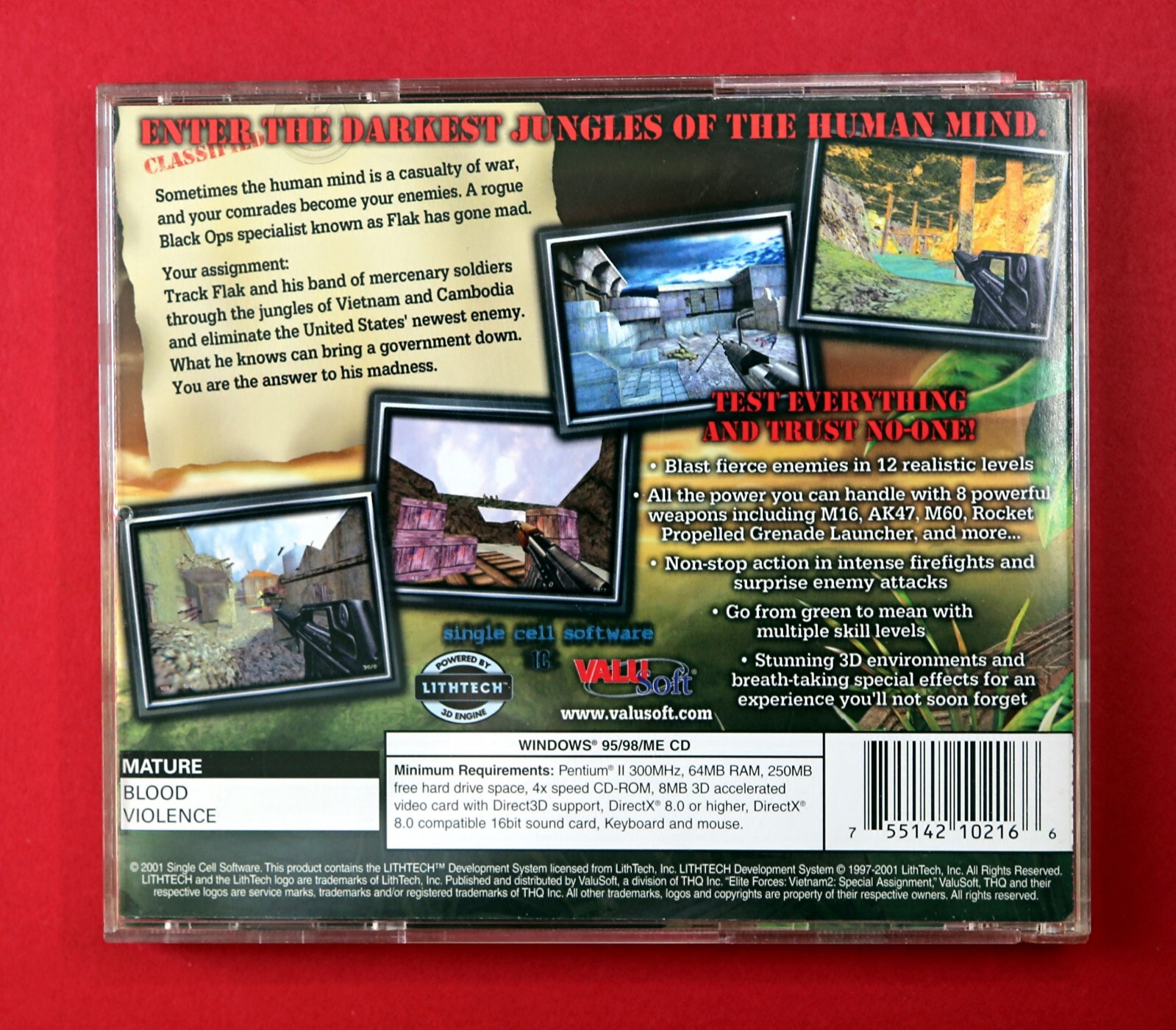 VIETNAM 2-SPECIAL ASSIGNMENT, Challenging Video Game-PC Version