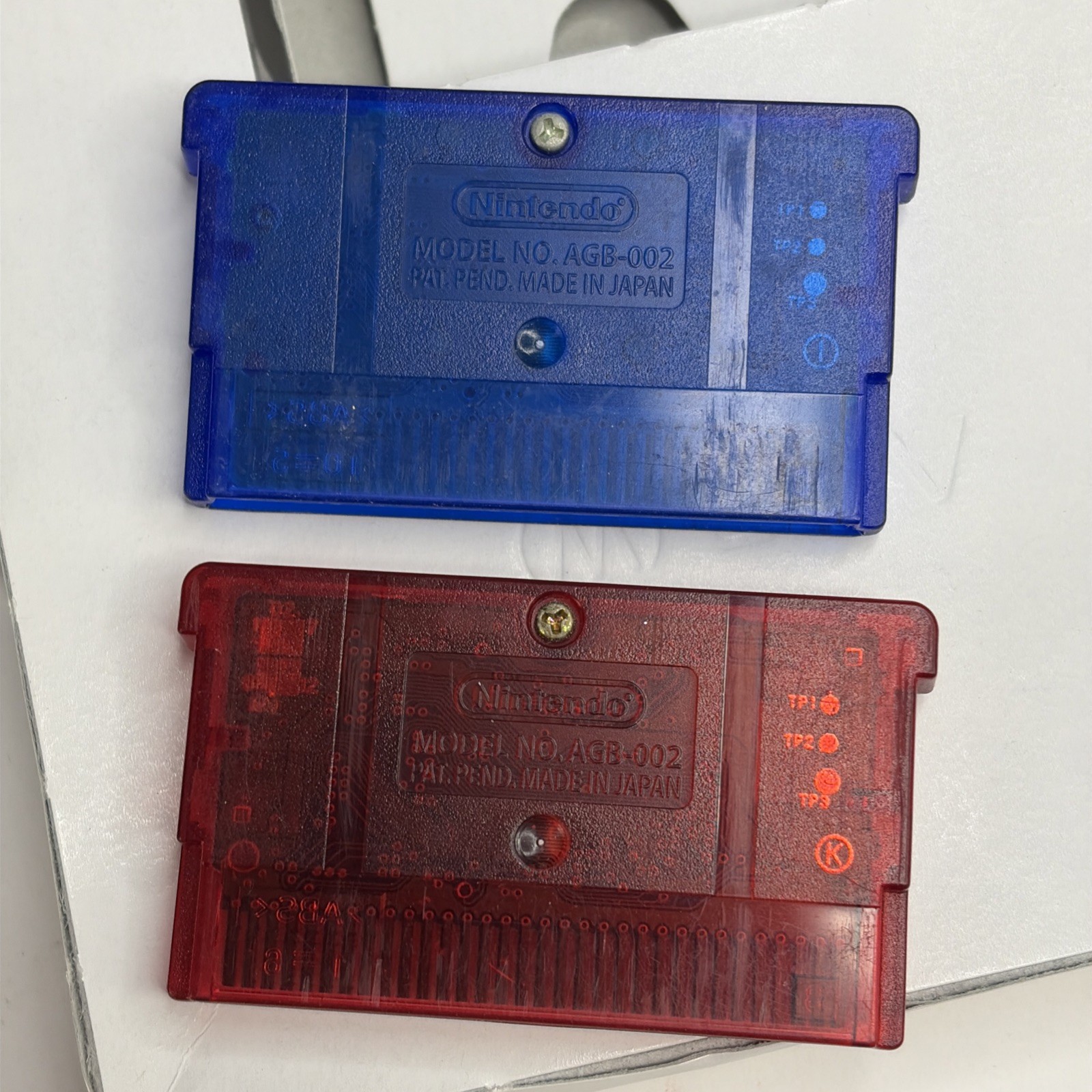 Pokemon Ruby & Sapphire Gameboy Advance AUTHENTIC Complete in Box CIB Cards