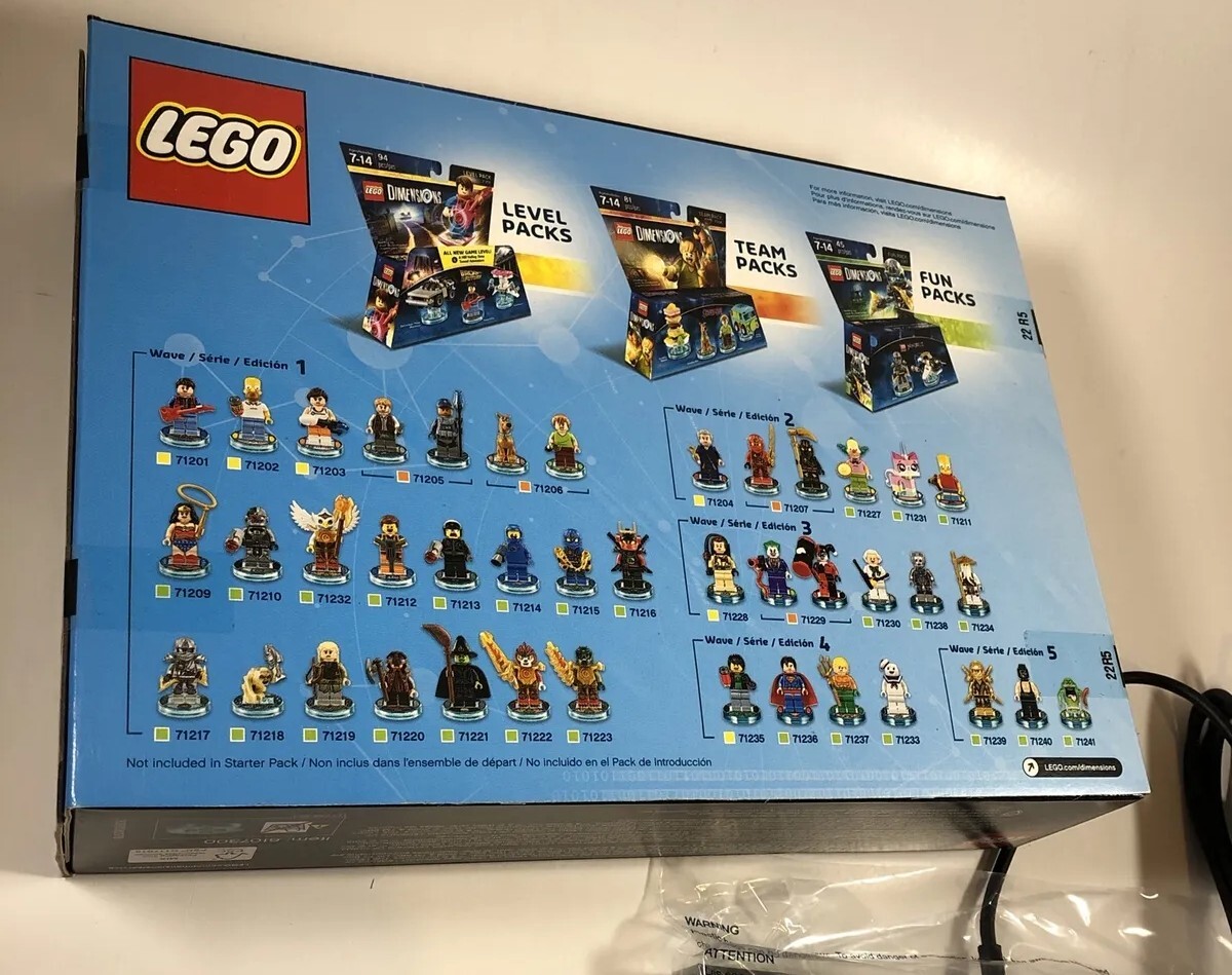 LEGO Dimensions: Starter Pack (PlayStation 4 / PS4, 2015) Ships TODAY!
