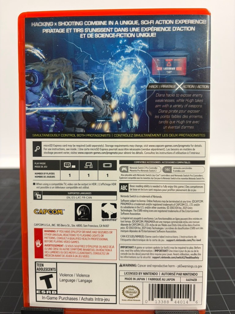 PRAGMATA (Game-Key Card) – Nintendo Switch 2